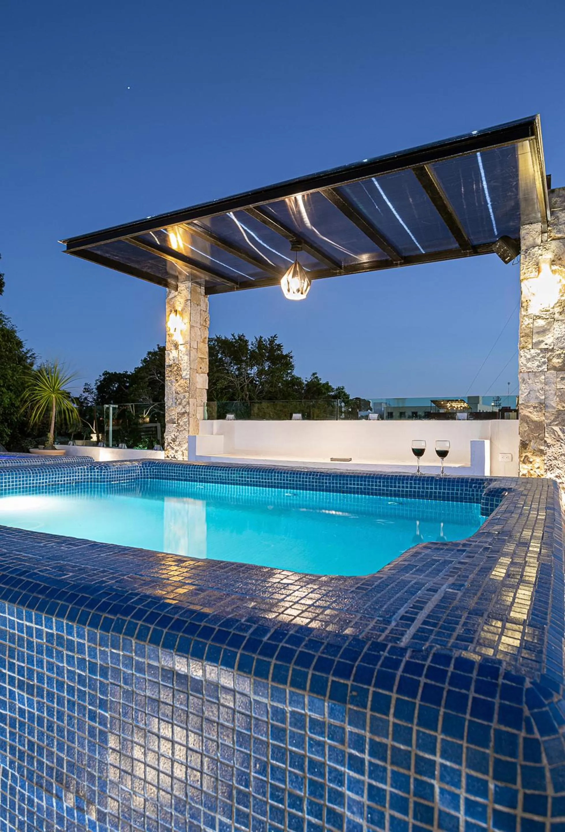 Hot Tub in La Aurora Hotel Colonial