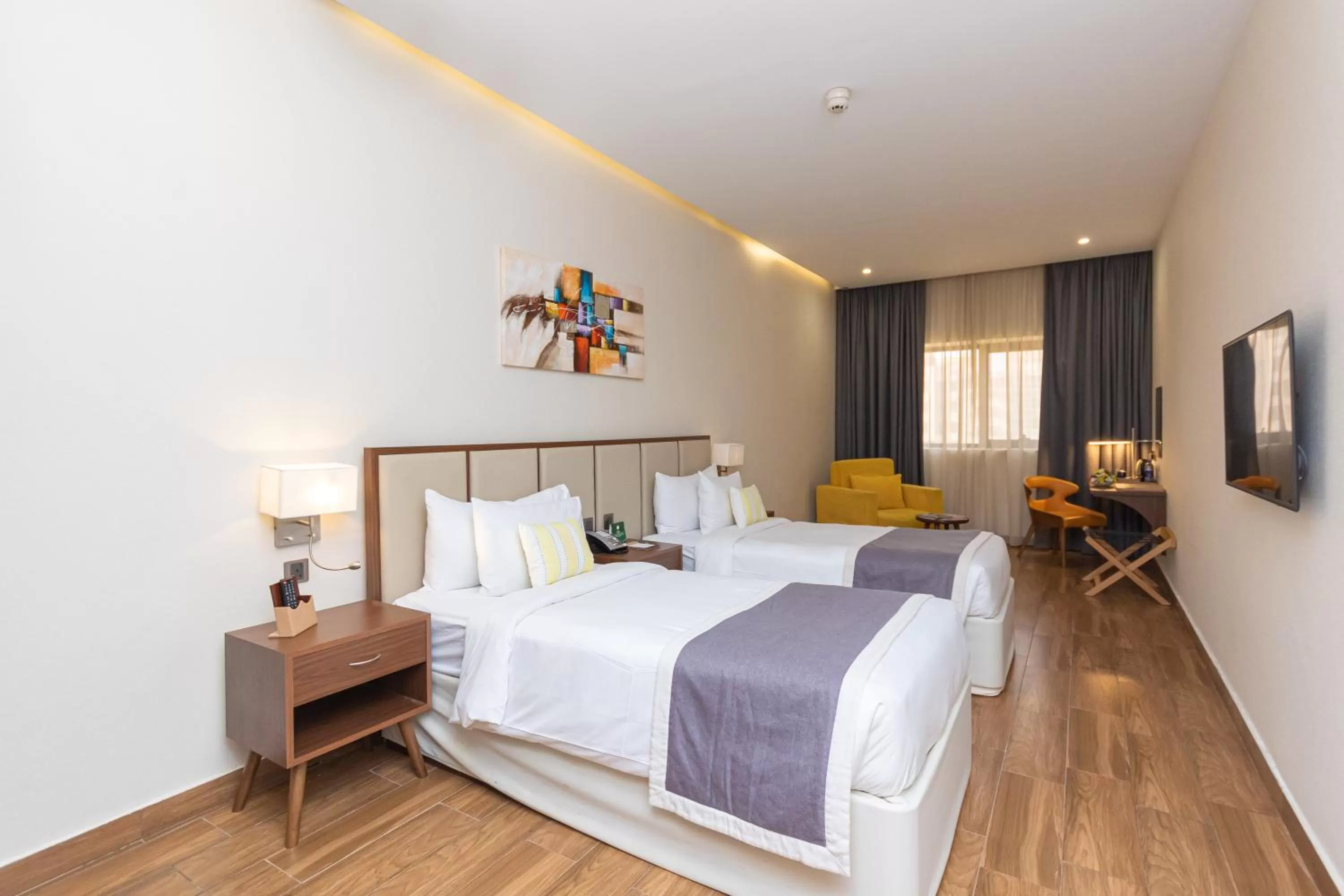 Bedroom, Bed in Le Wana Hotel