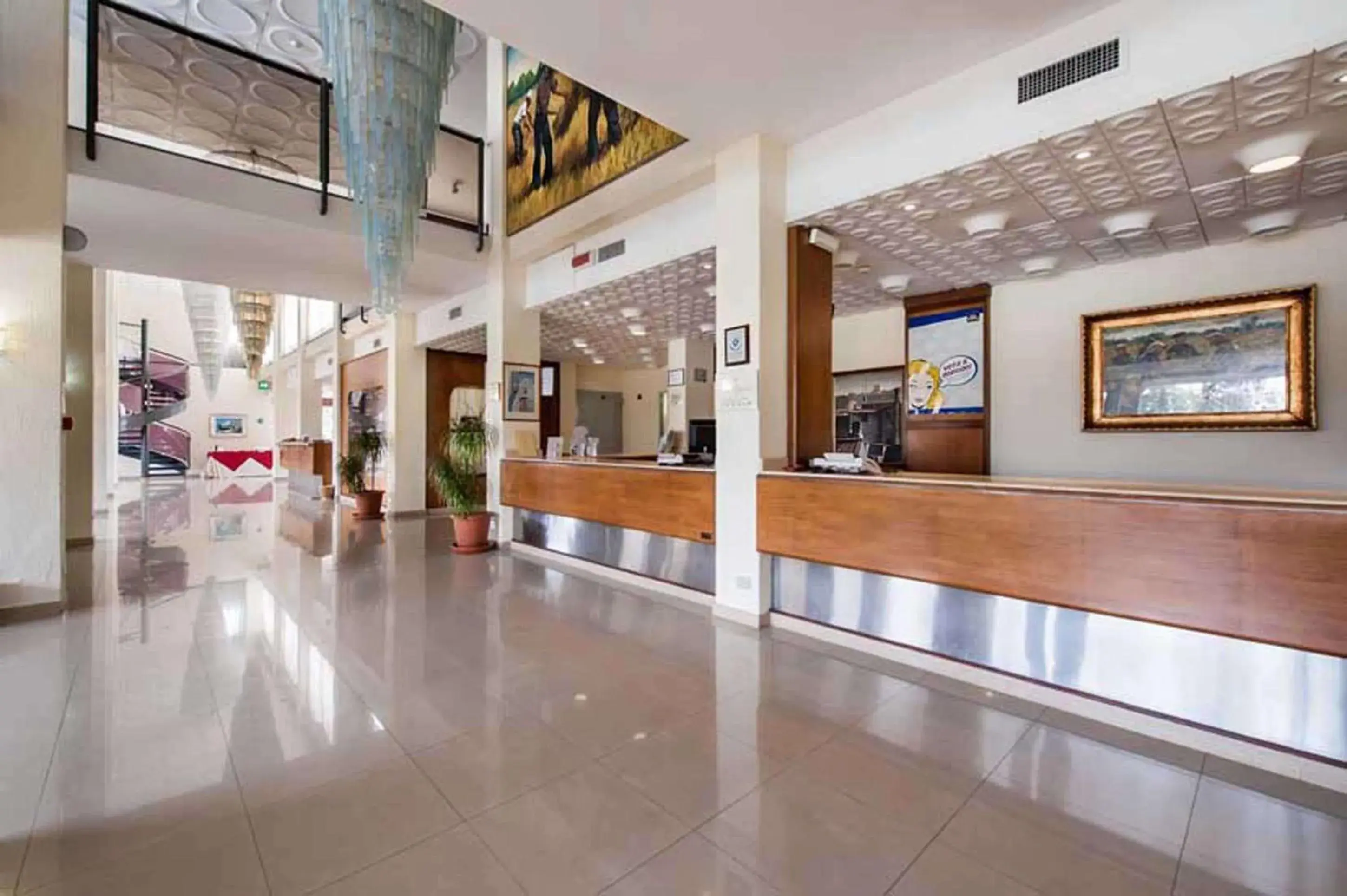 Lobby or reception in Hotel HR