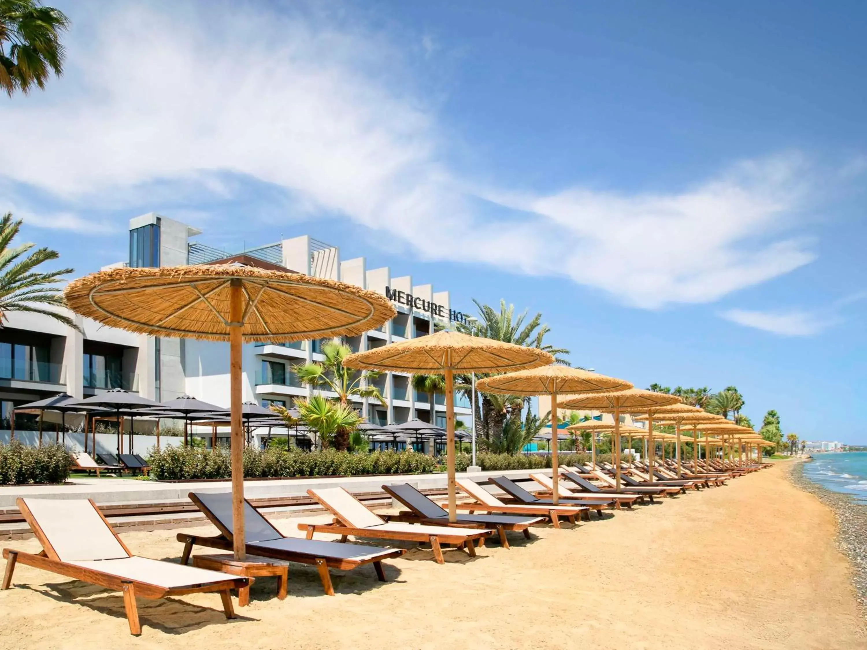 Property building, Beach in Mercure Larnaca Beach Resort