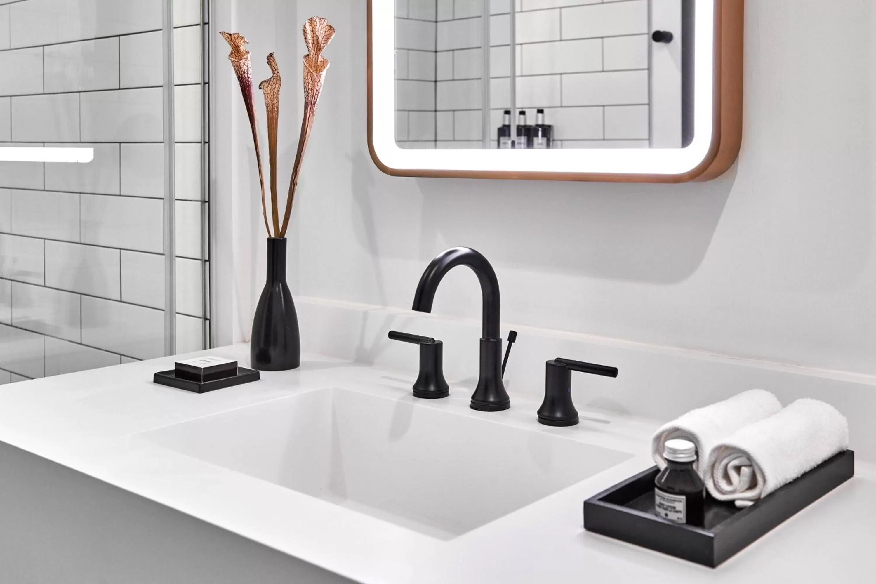 Bathroom in The Casso, Raleigh, a Tribute Portfolio Hotel