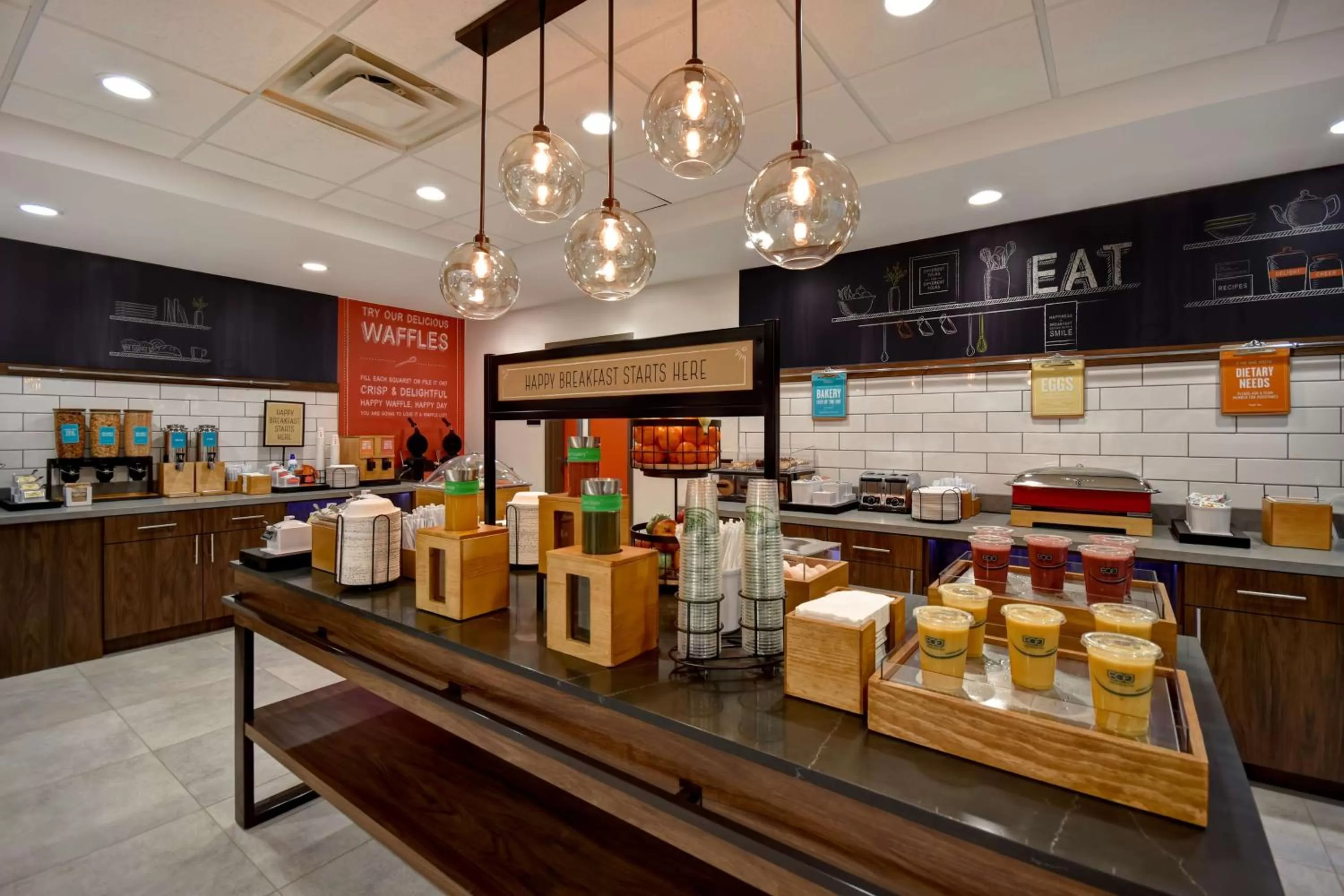 Breakfast in Hampton Inn Pleasant View