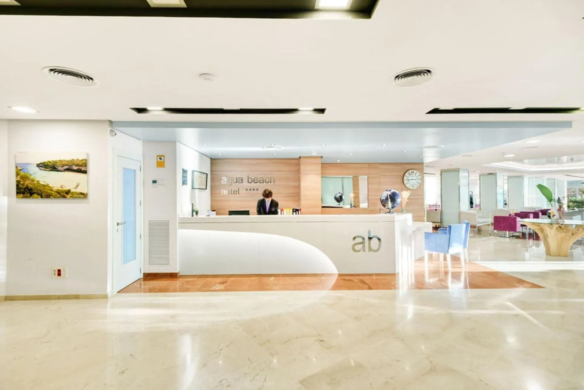 Lobby or reception in Hotel Agua Beach "Adults only"