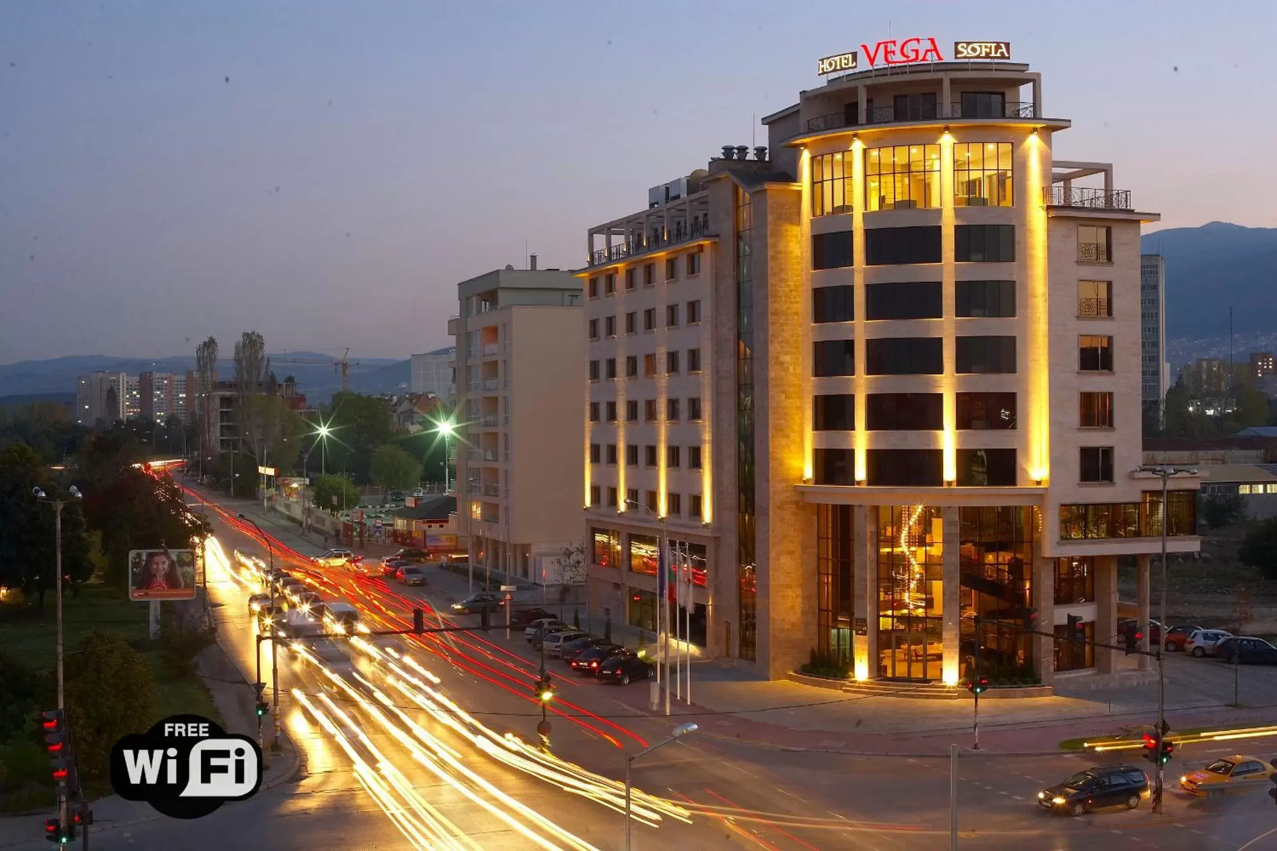 Facade/entrance in Hotel VEGA Sofia