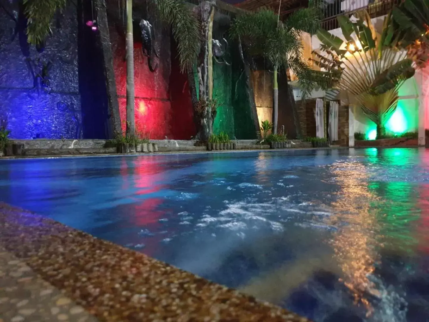 Night, Swimming Pool in Aristocrat Residence & Hotel