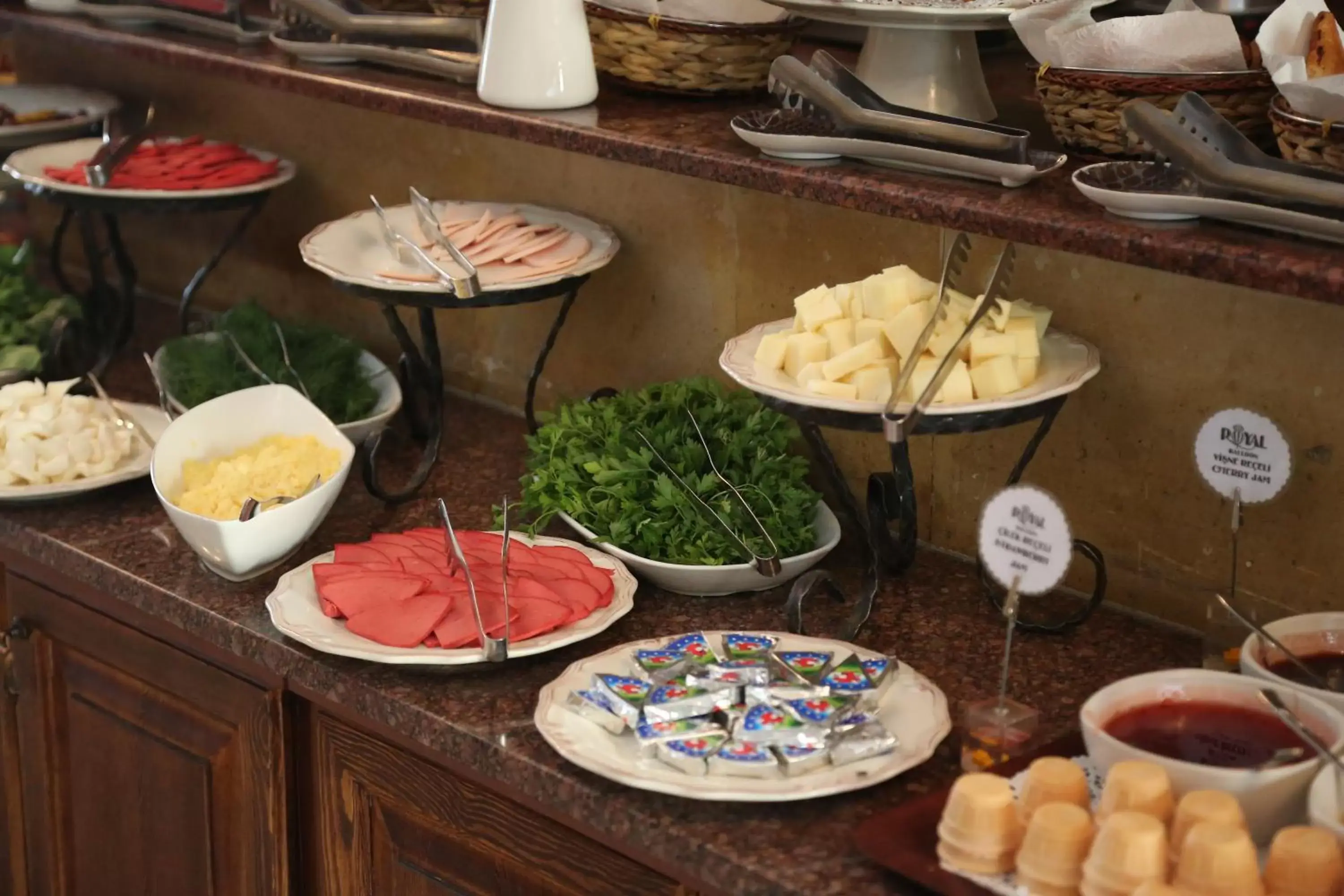 Buffet breakfast, Food in Royal Stone Houses - Goreme