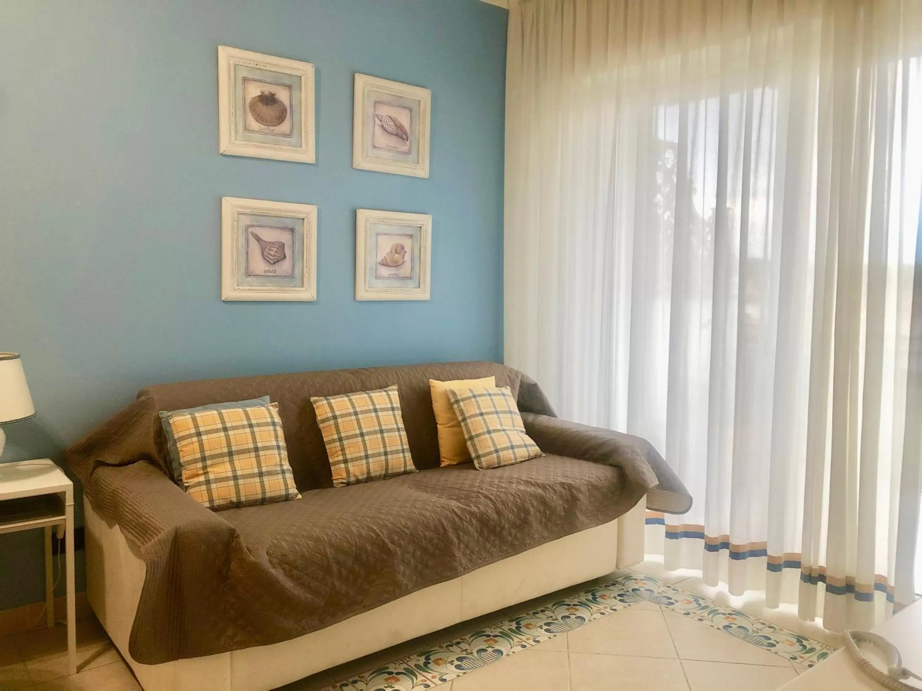 Living room, Bed in Michelangelo rta