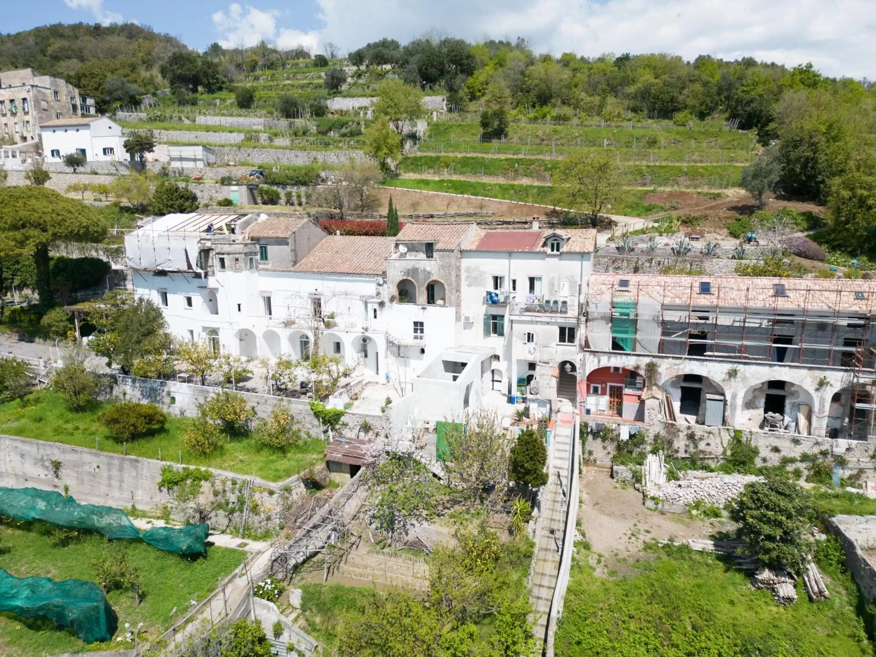 Garden, Bird's-eye View in Casa Niná