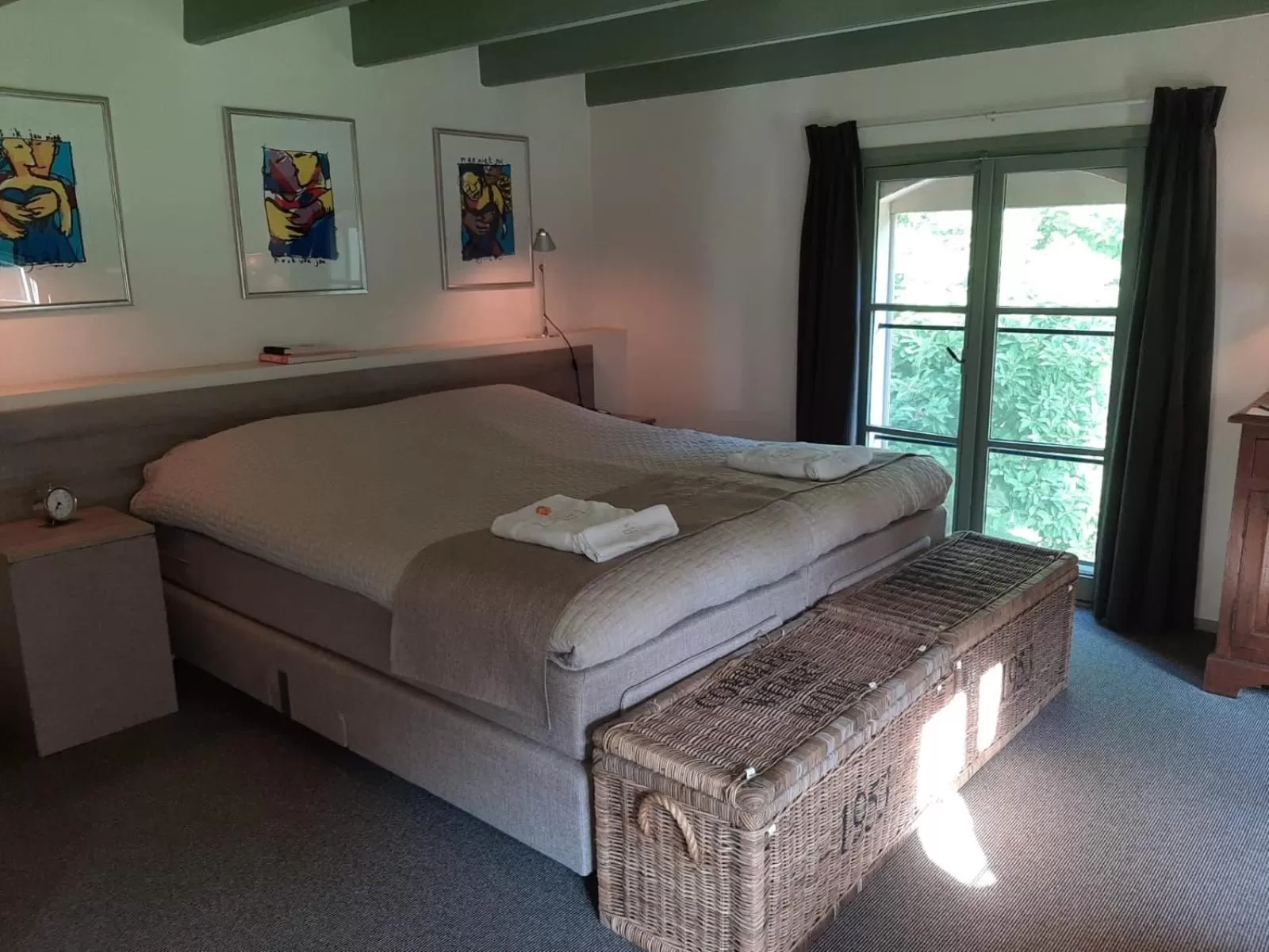 Bed in B&B en SPA Landgoed Matanze