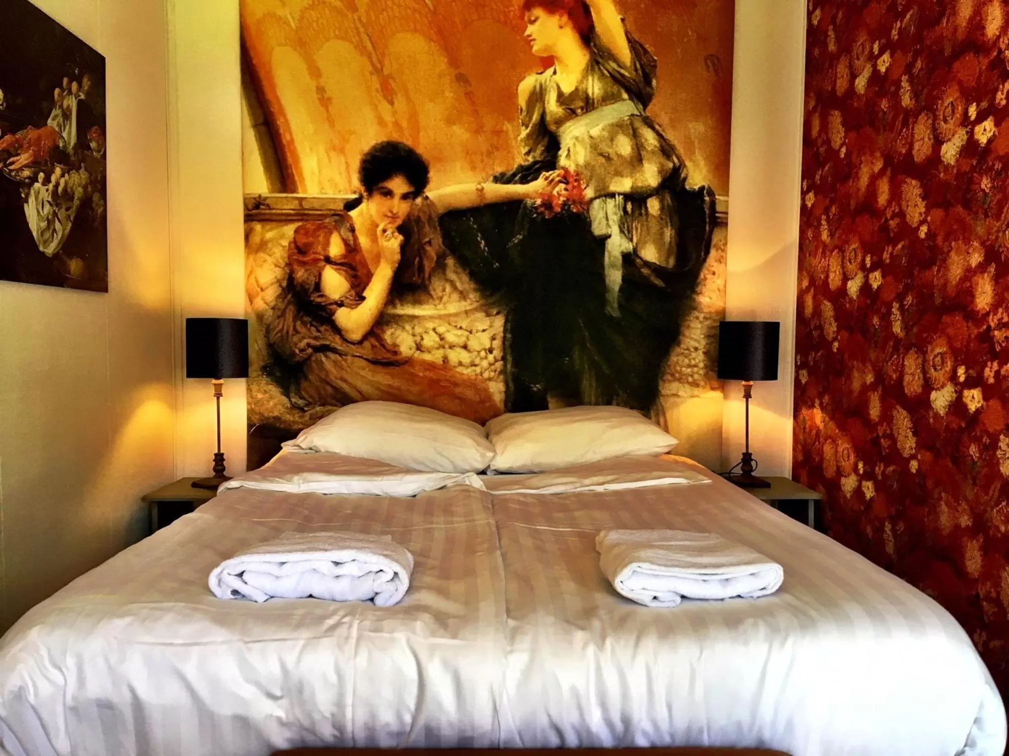 Bed in Recreatiepark Wiringherlant