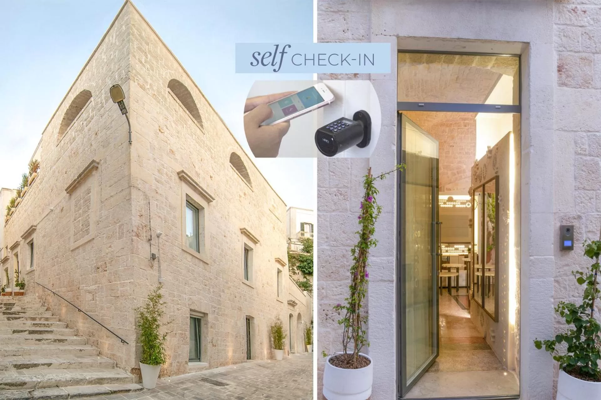 Facade/entrance in Vico Bianco Raro Villas Smart Rooms Collection