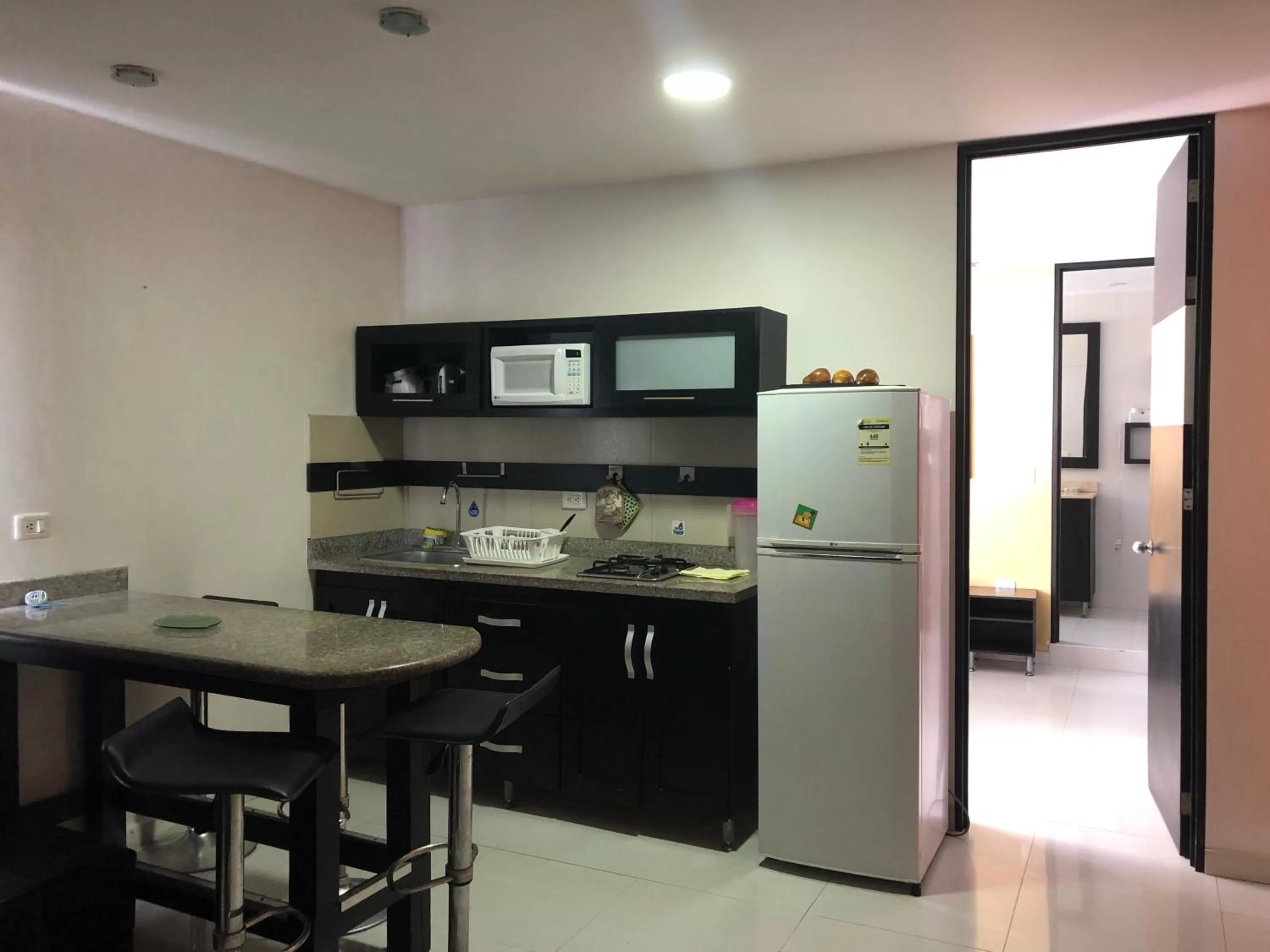 Kitchen or kitchenette in Villa San Miguel