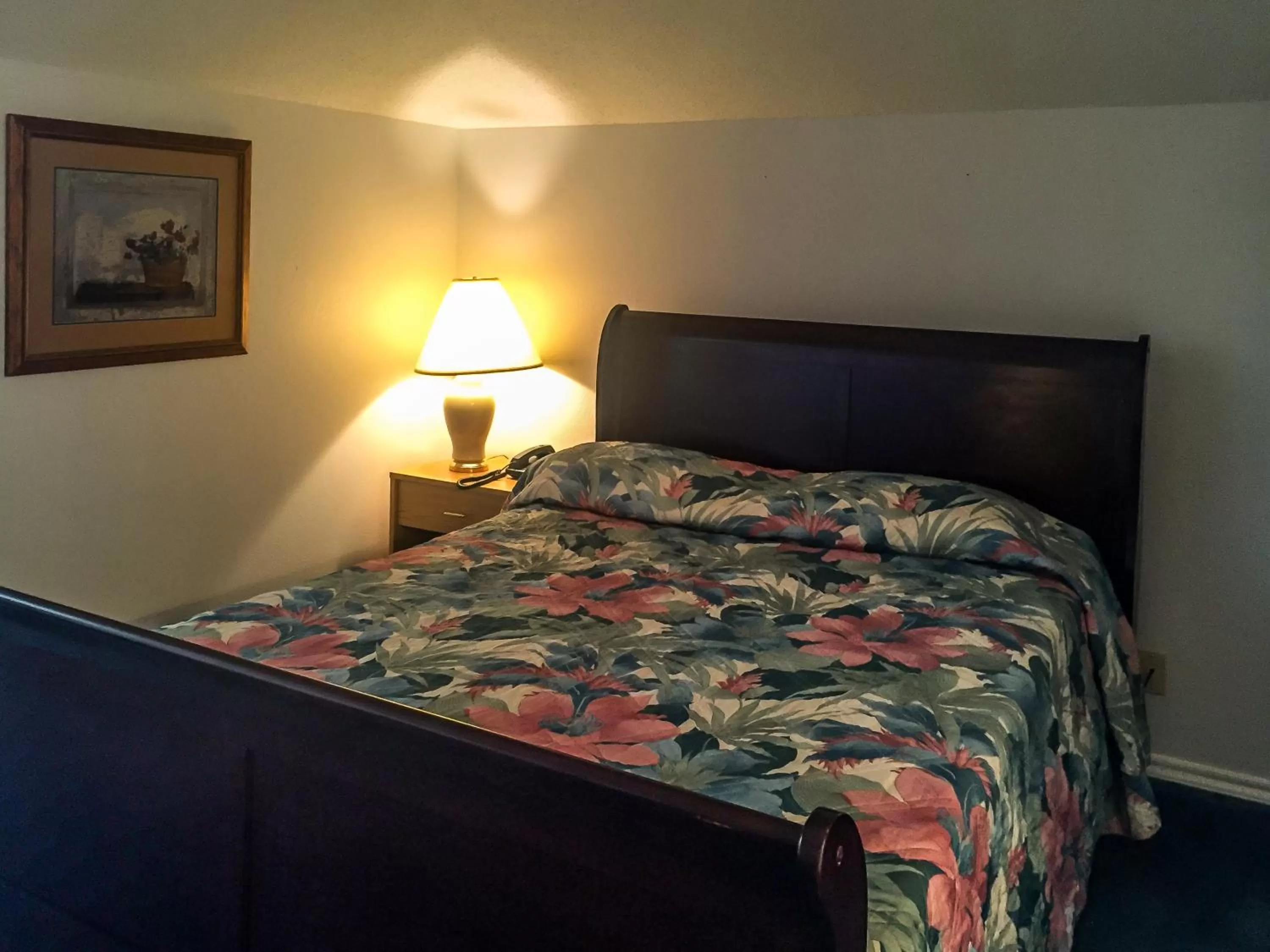 Bed in Bent Tree Motel