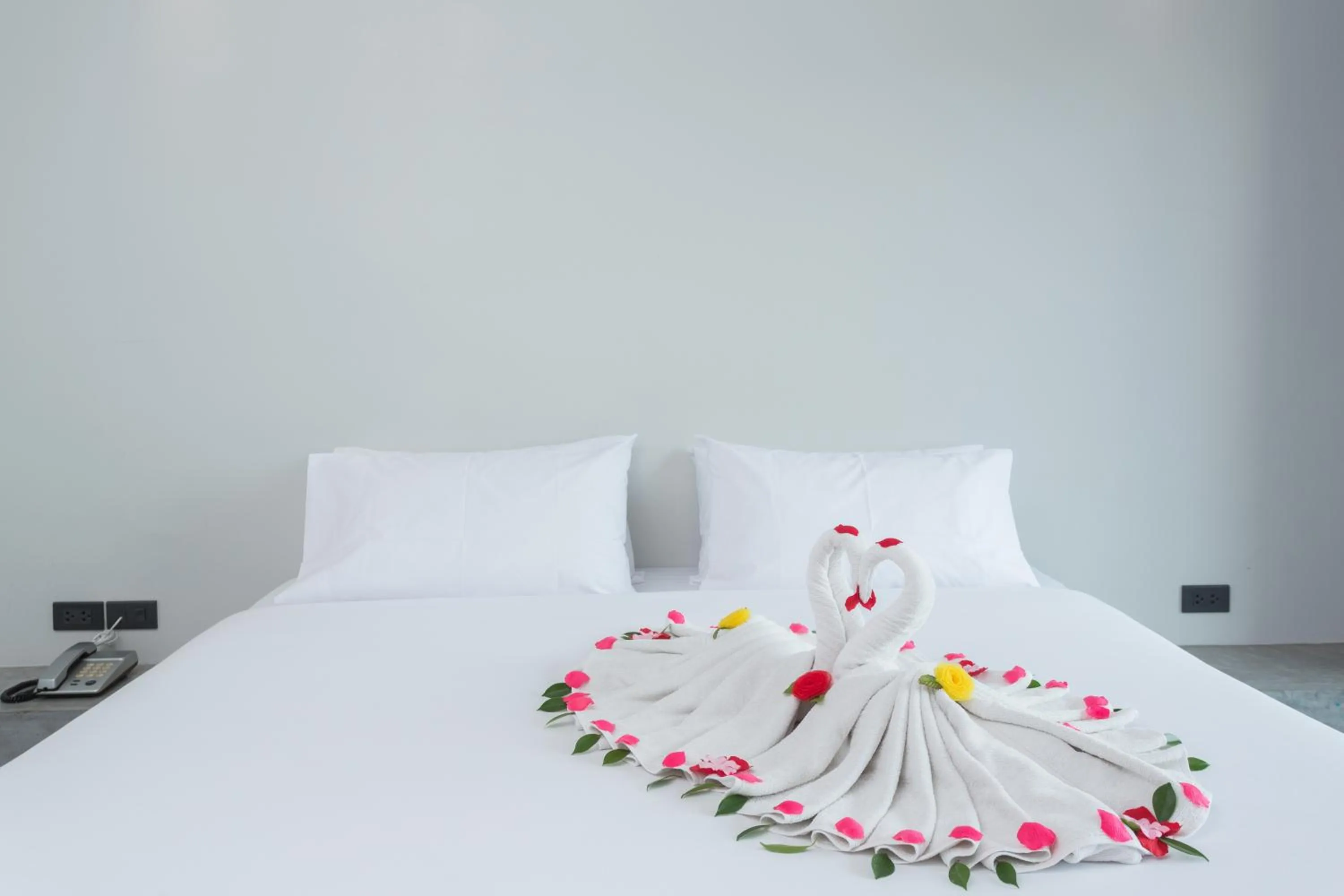 Bed in Riverside Hotel