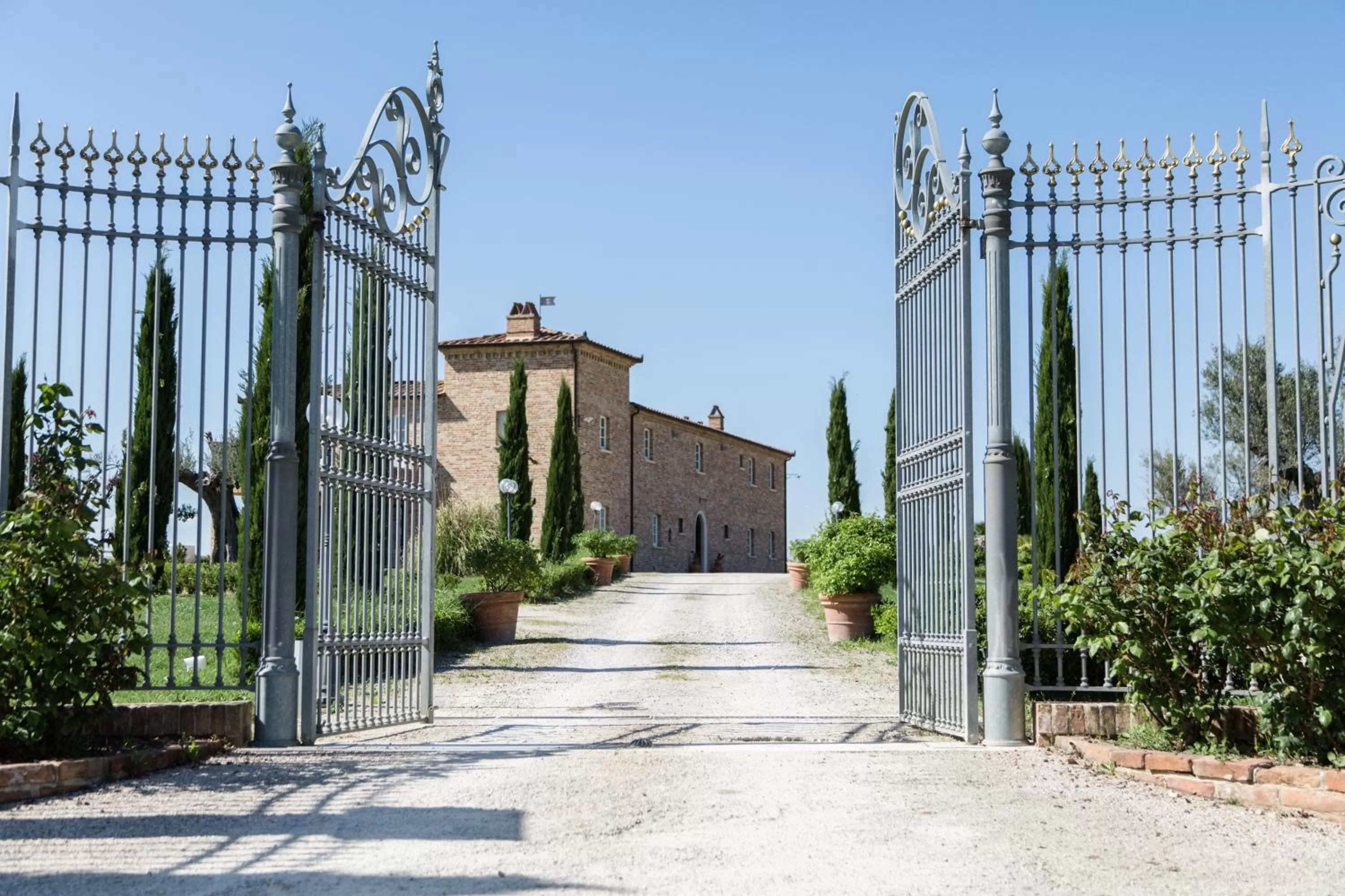 Facade/entrance in Podere San Giuseppe