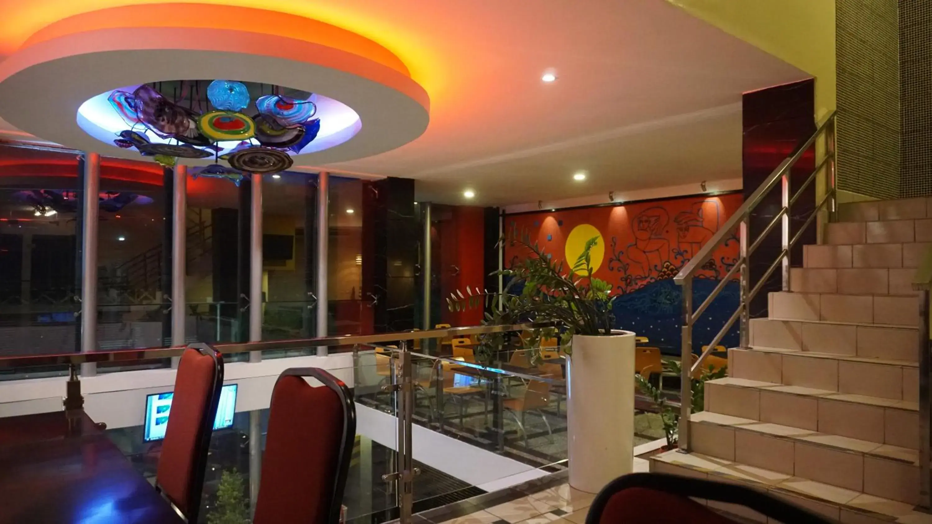 Lobby or reception in Hotel Las Cascadas