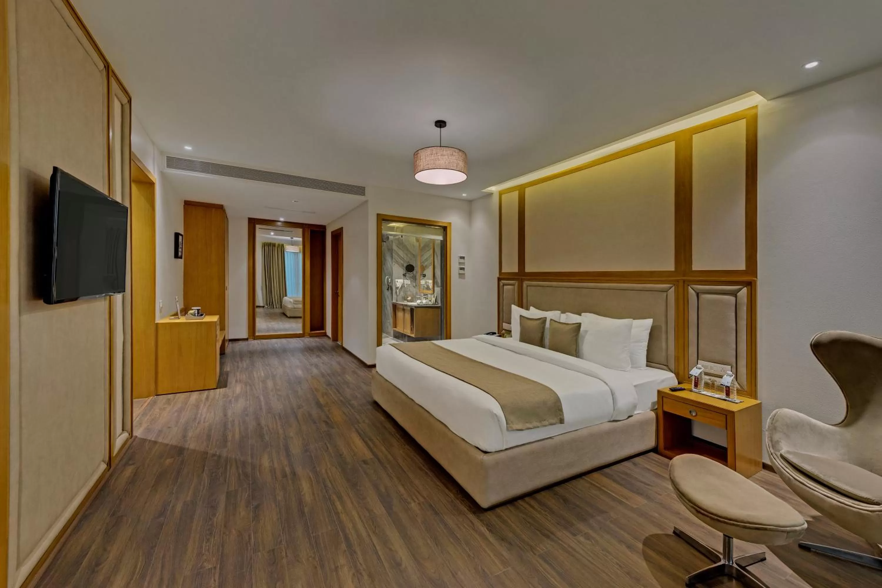 Bed in The Fern Residency, Morbi