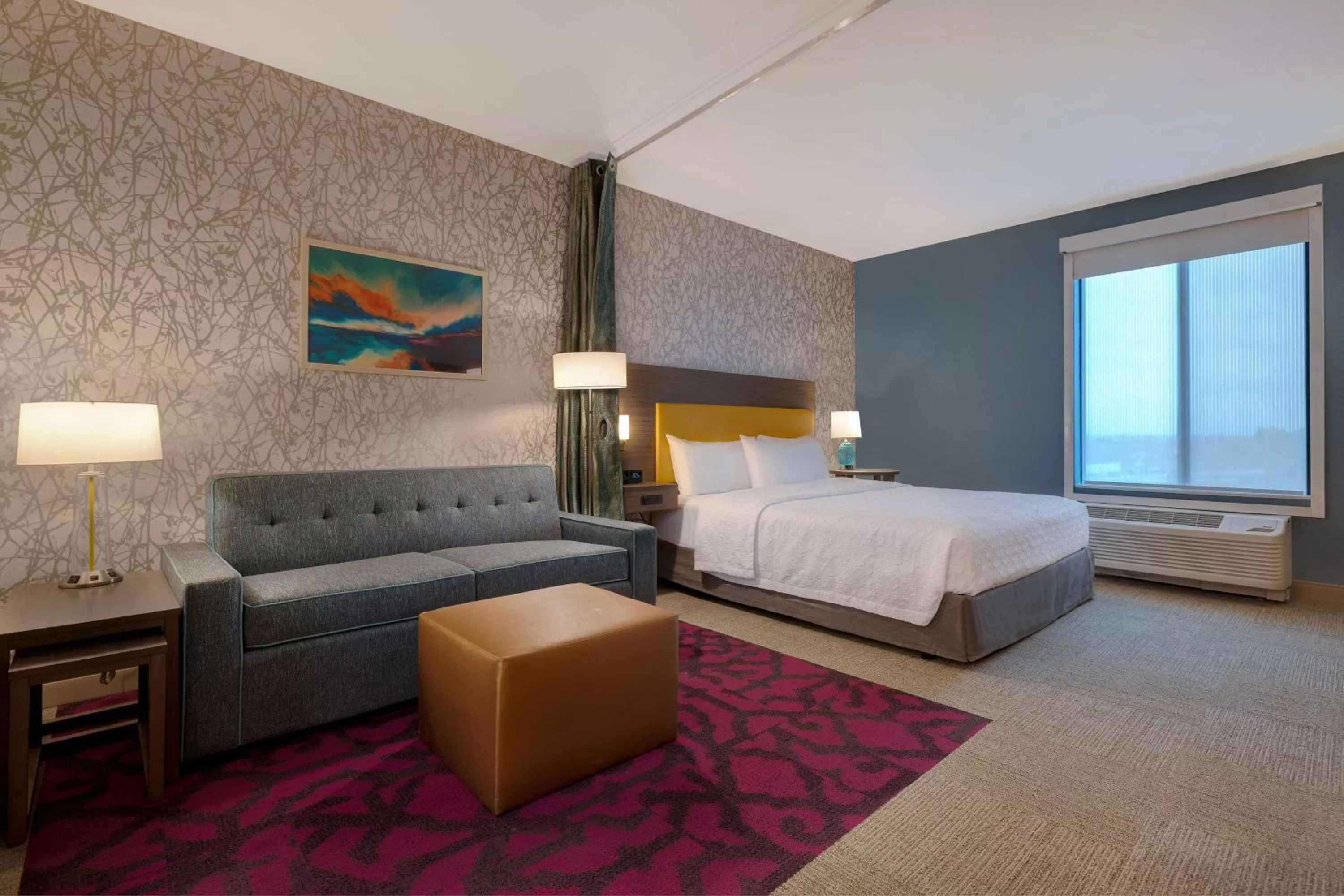 Bed in Home2 Suites By Hilton Redding