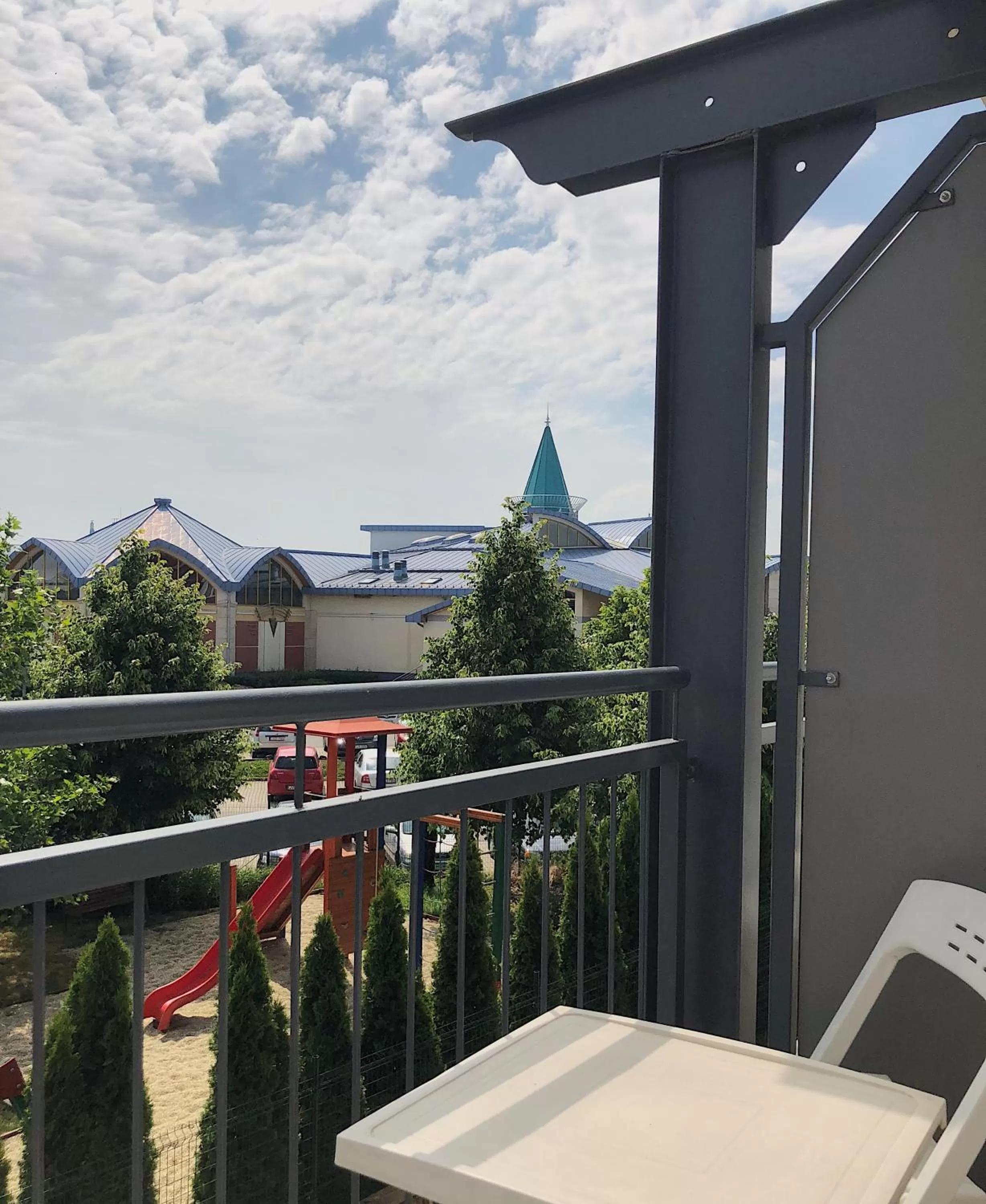 Balcony/Terrace in Harmónia Hotel Sárvár