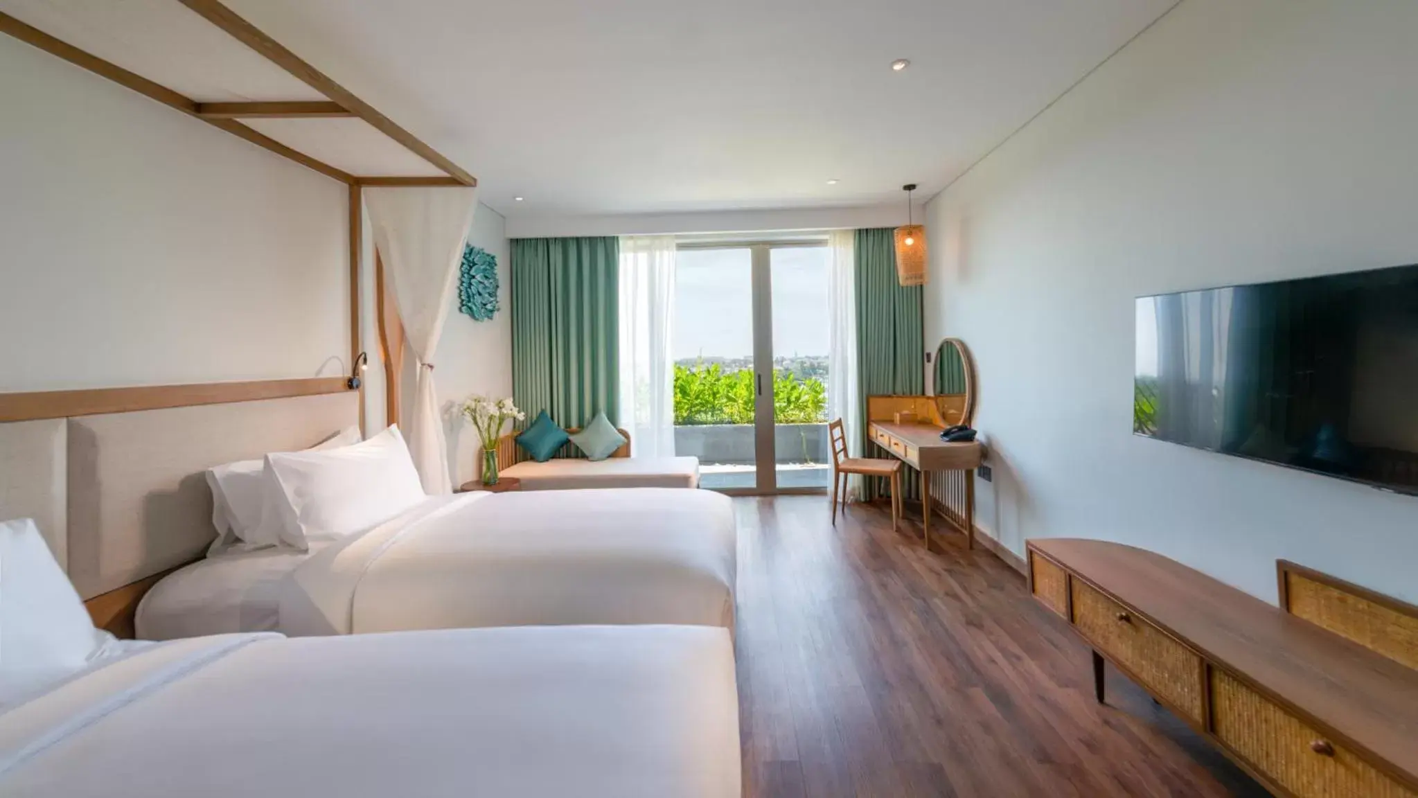 Deluxe River View Twin bed in Bellerive Hoi An Resort and Spa Deluxe River View Twin bed in Bellerive Hoi An Resort and Spa