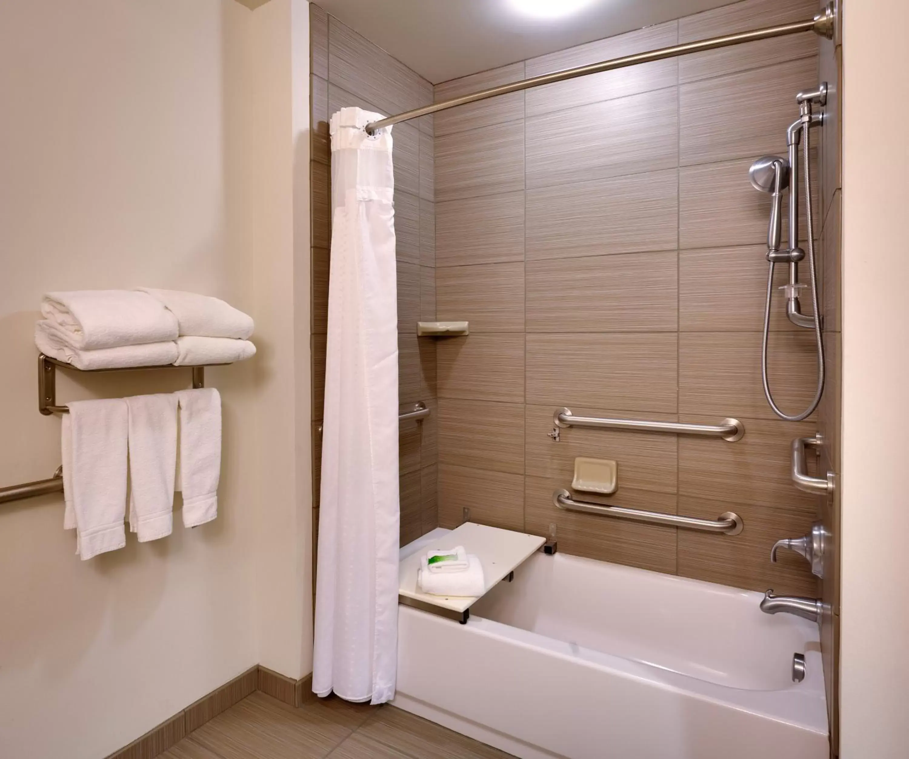 Bathroom in Holiday Inn Express & Suites Overland Park, an IHG Hotel