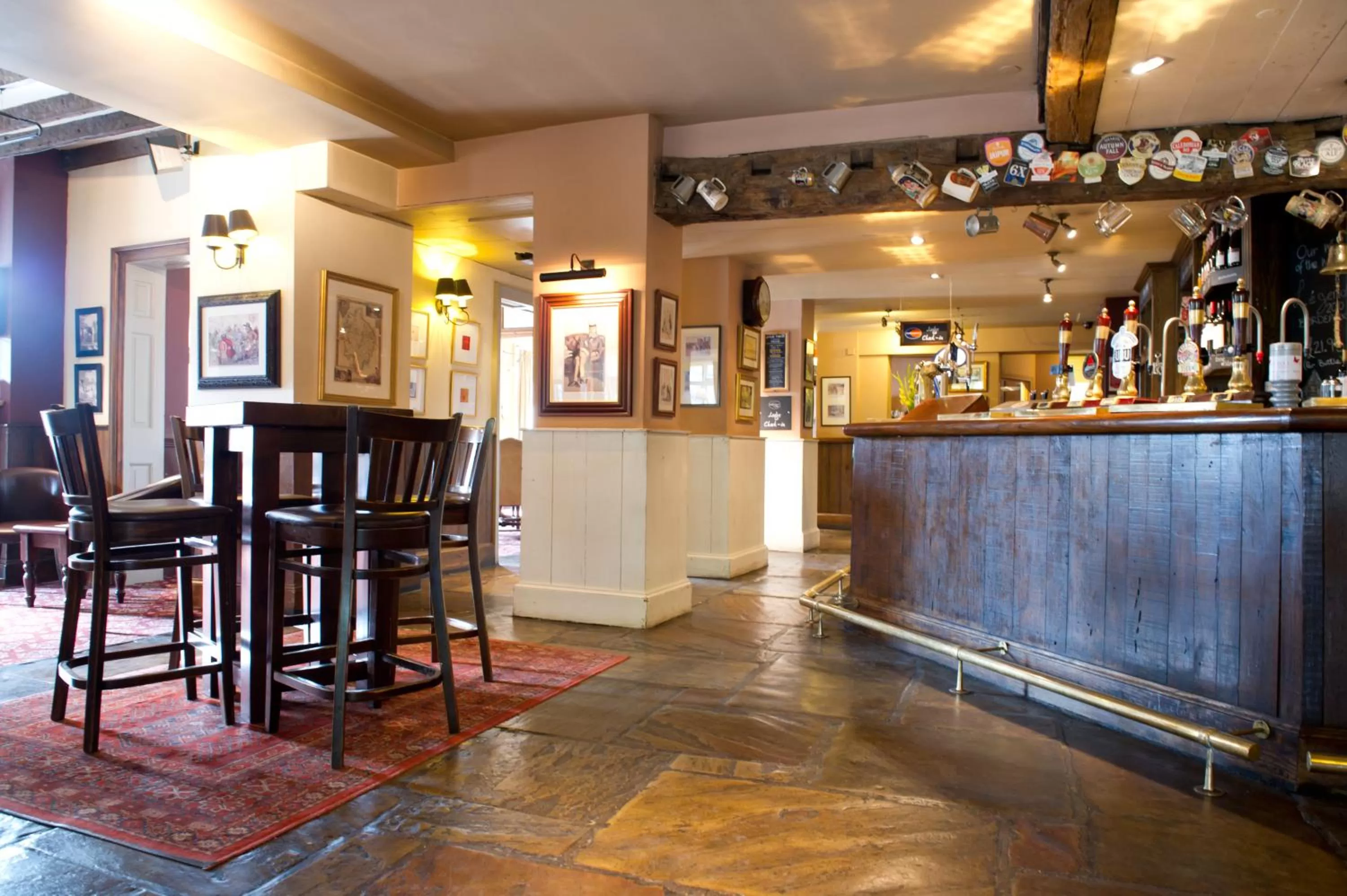 Lounge or bar in The Dun Cow by Innkeeper's Collection