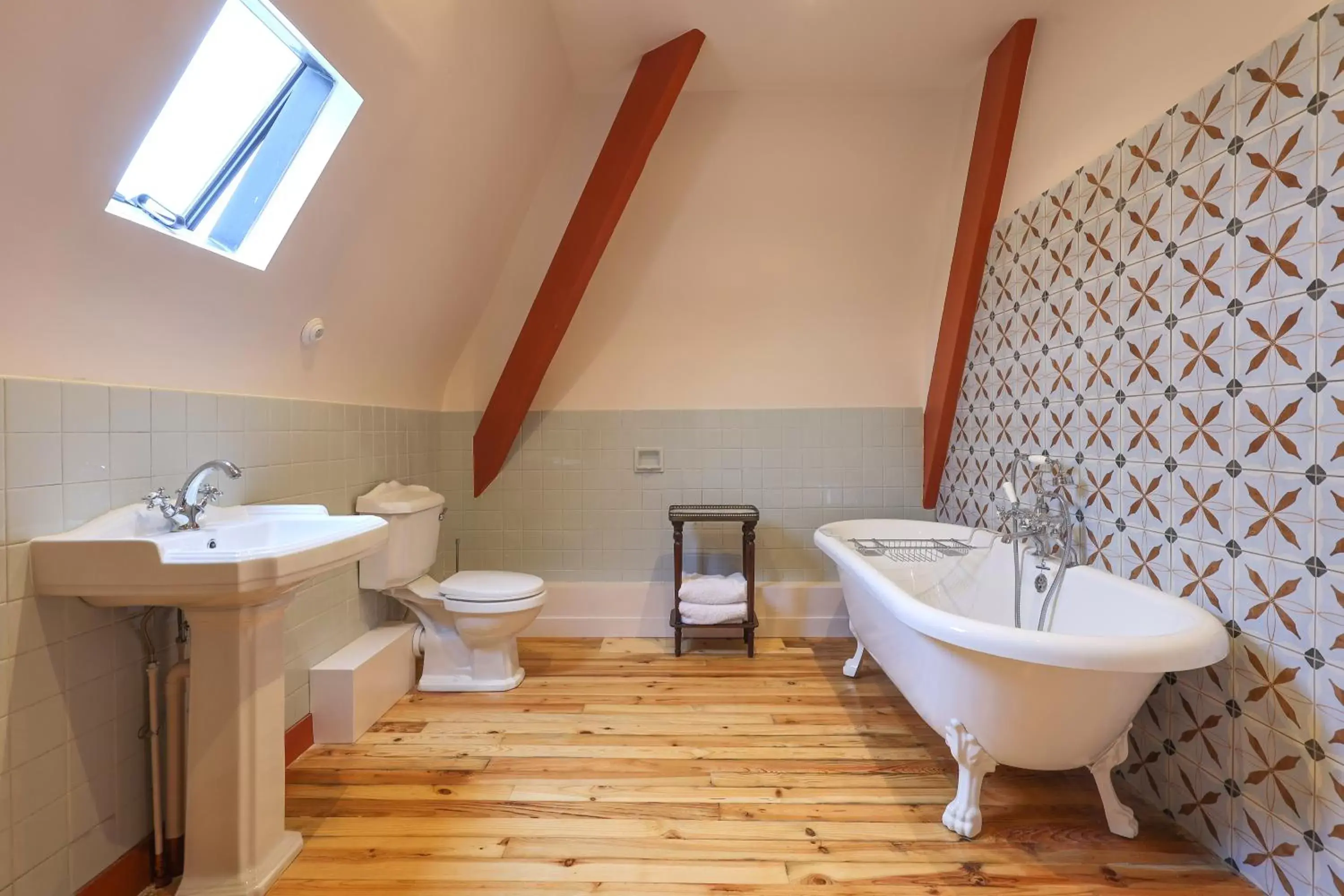 Bathroom in Château de la Huberdière