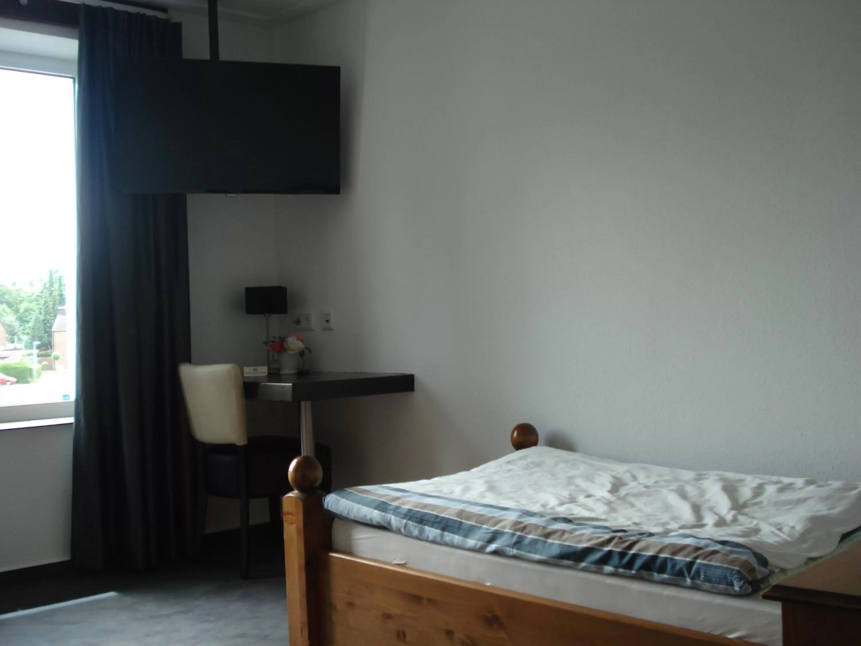 Decorative detail, Bed in Hotel Restaurant Fritz