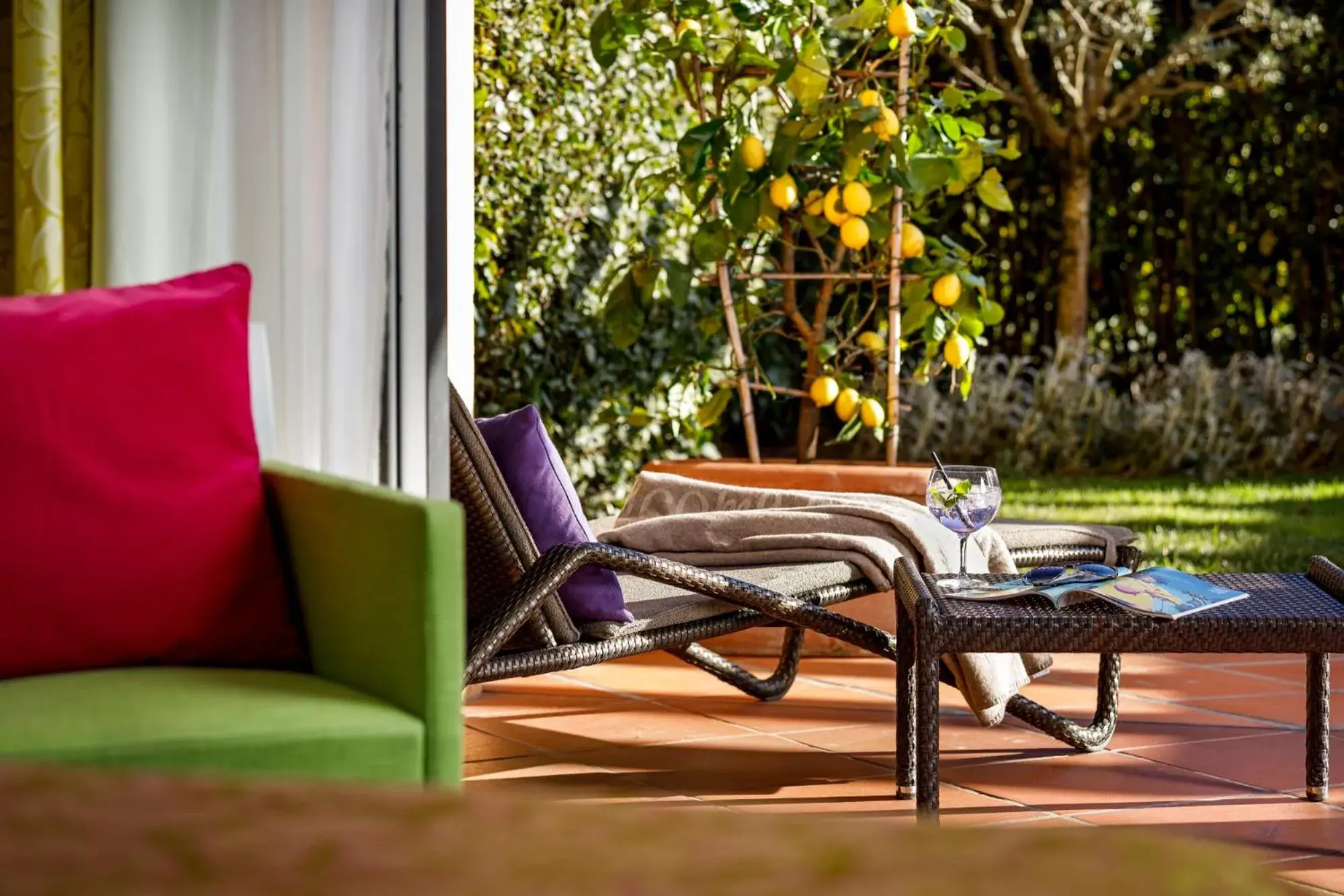 Balcony/Terrace, Seating Area in Giardino Ascona