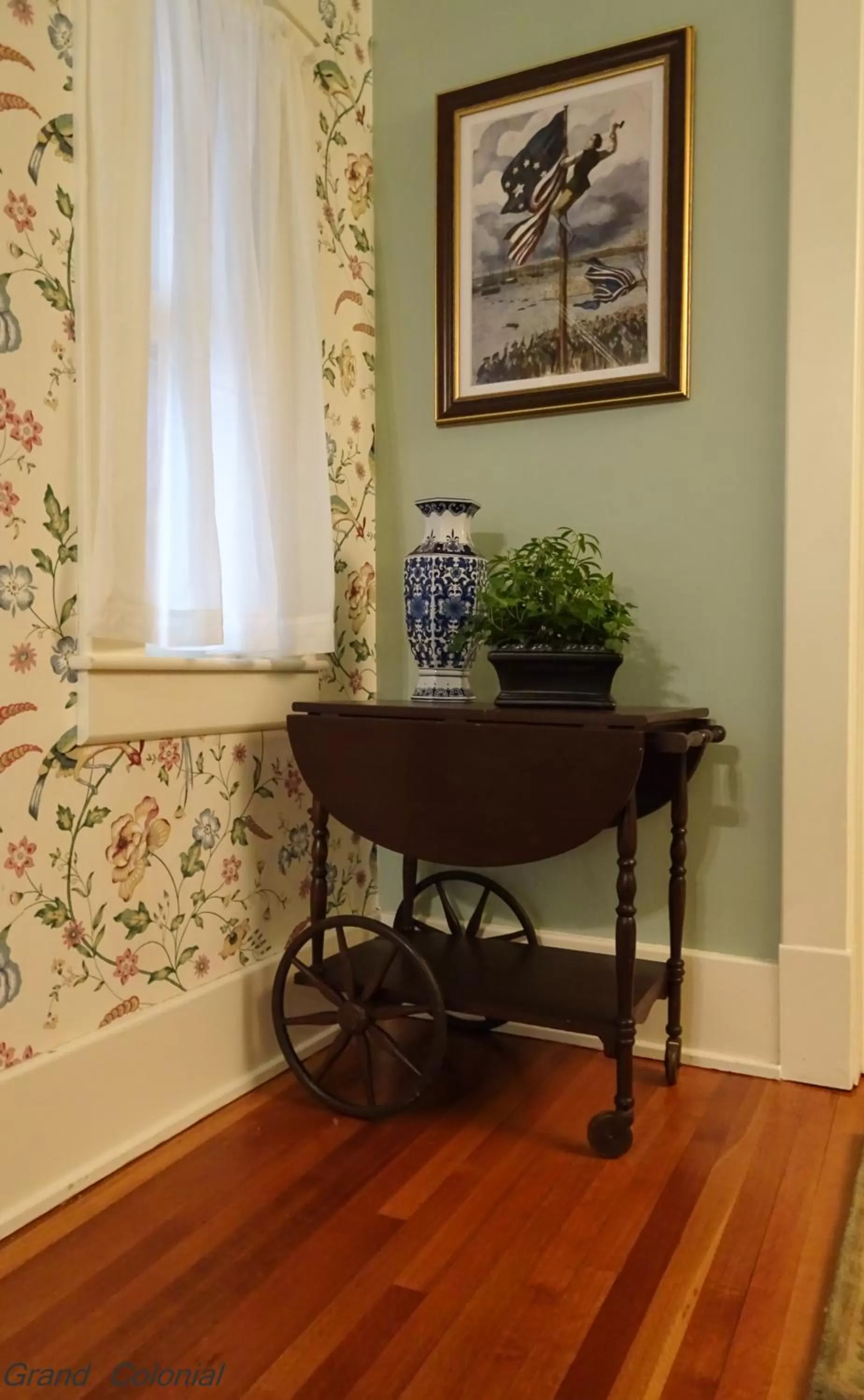 Decorative detail, Dining Area in Grand Colonial Bed and Breakfast