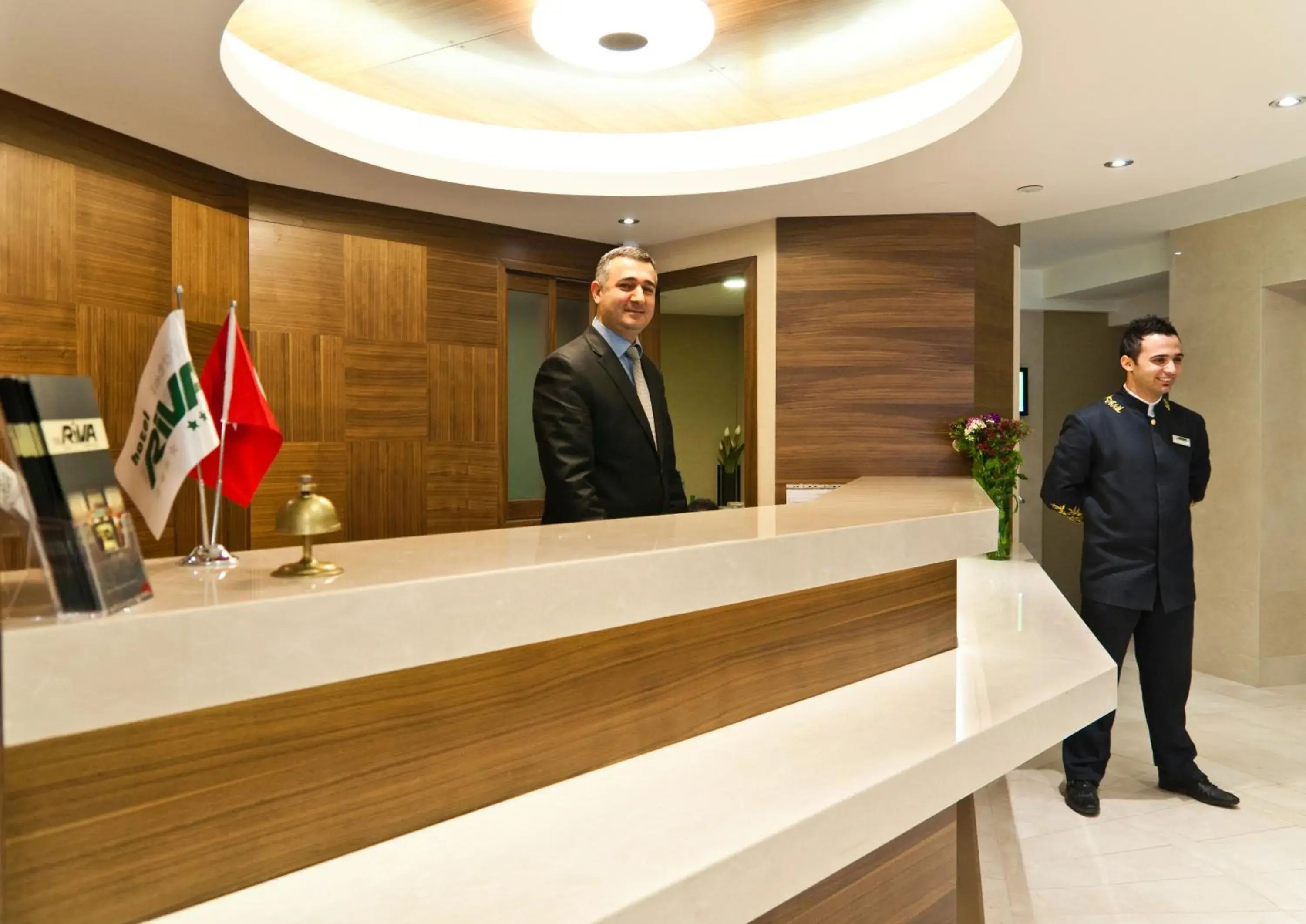 Staff in Riva Hotel Taksim
