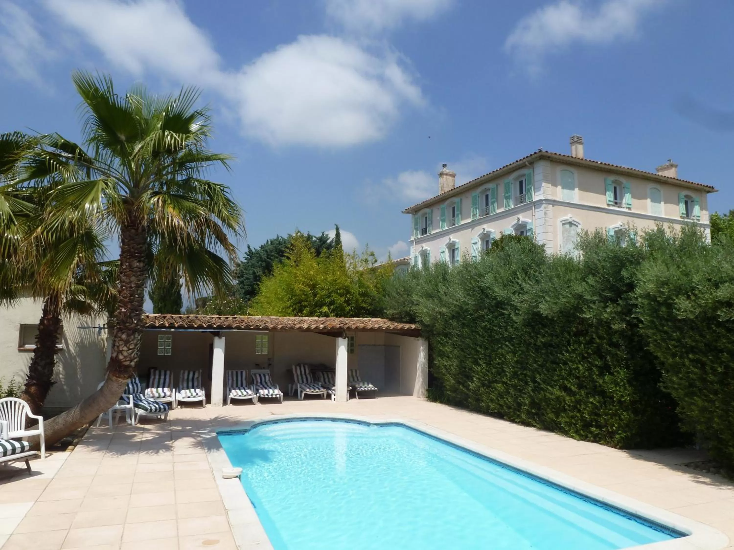 Swimming pool in Domaine de l'Aufrene