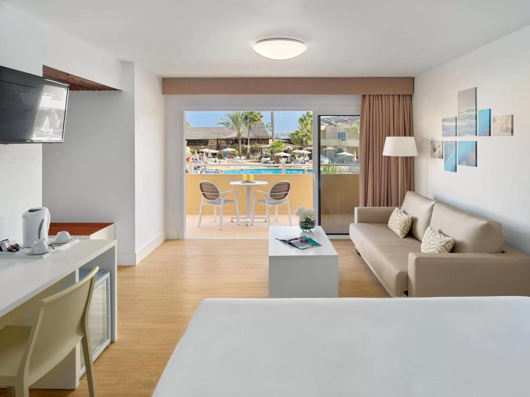 Balcony/Terrace in Hotel Arena Suite - Adults Only