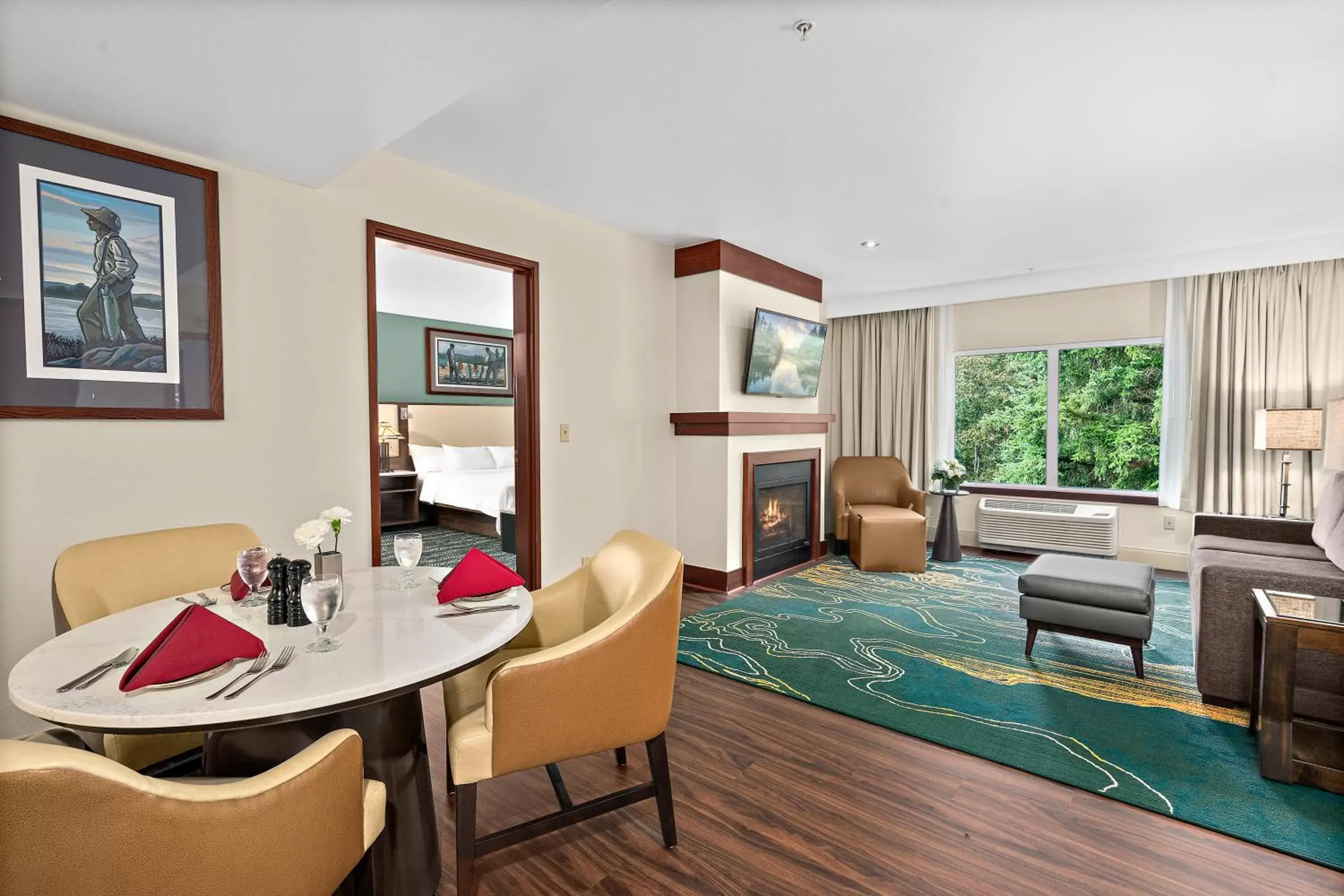 Living room in Lucky Eagle Casino & Hotel (Washington) Living room in Lucky Eagle Casino & Hotel (Washington)