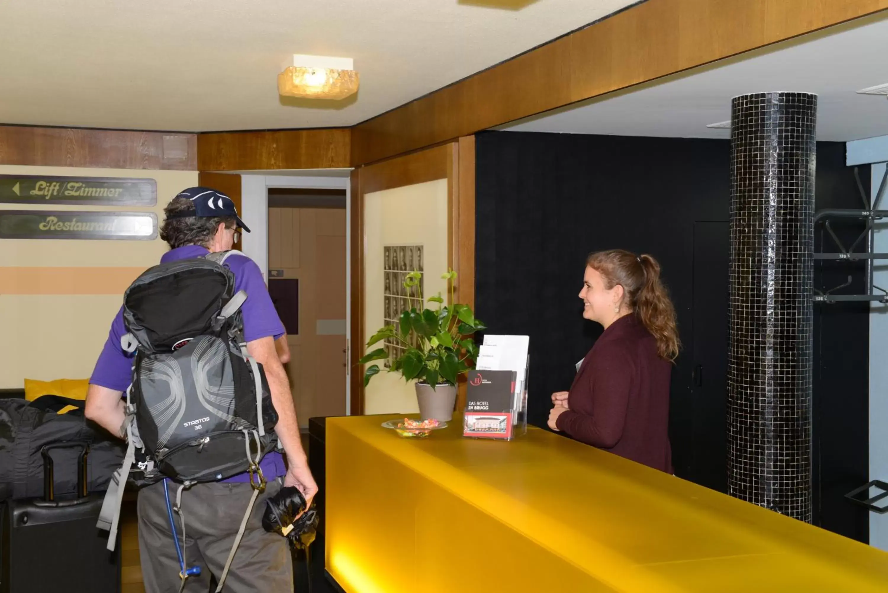 Lobby or reception in Hotel Rotes Haus