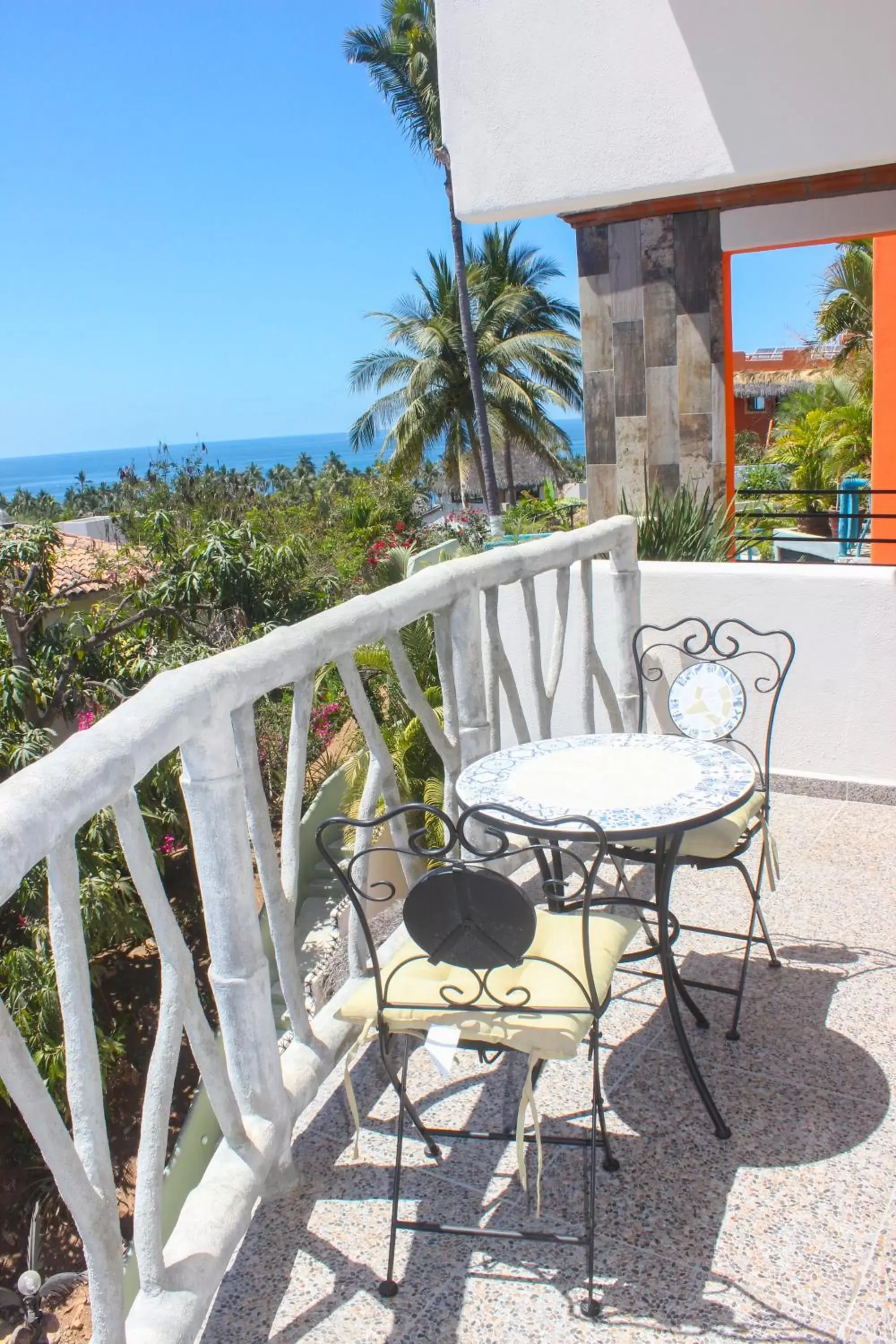 View (from property/room), Balcony/Terrace in Villa Los Corales