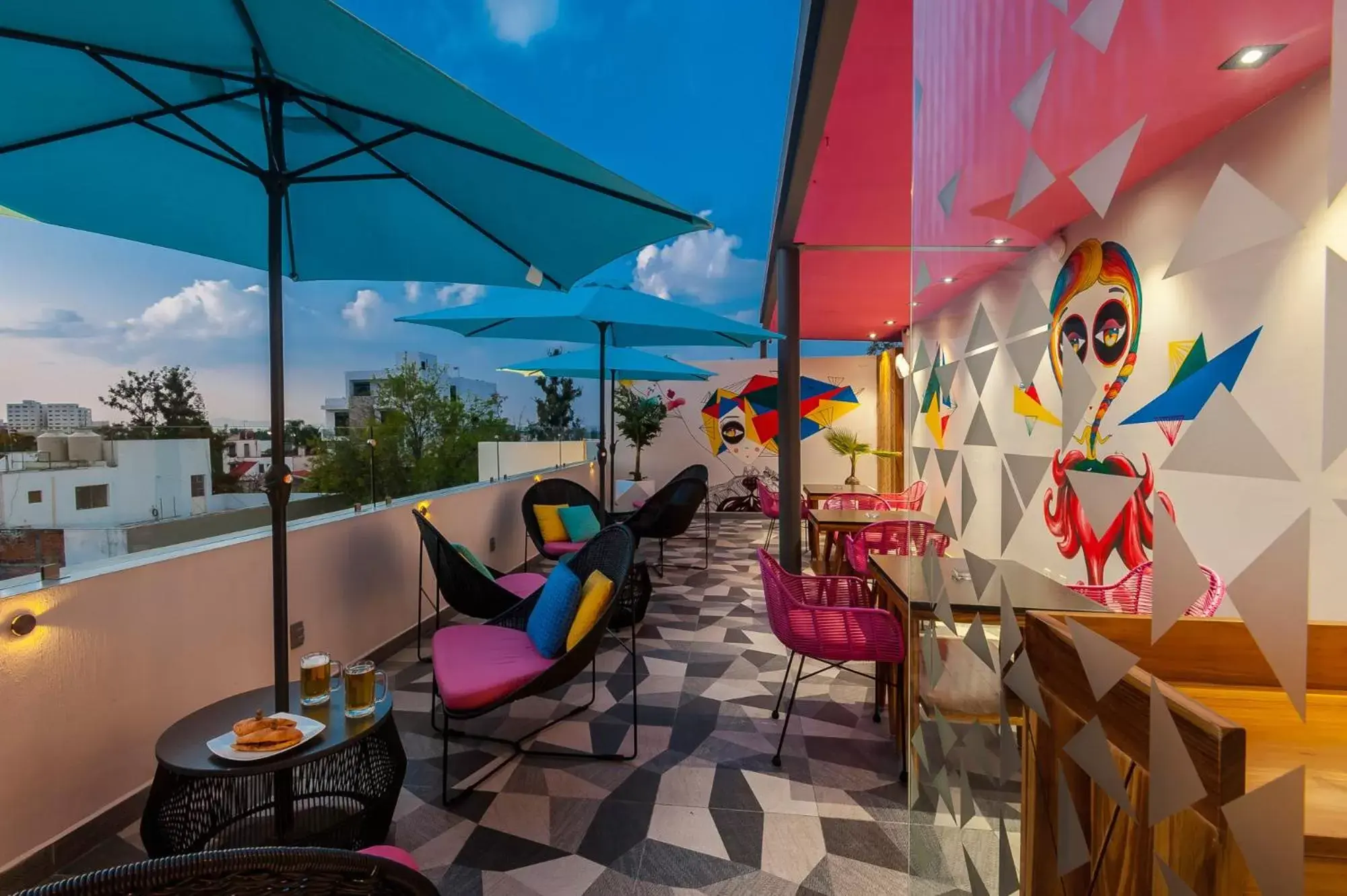 Balcony/Terrace in FCH Hotel Providencia