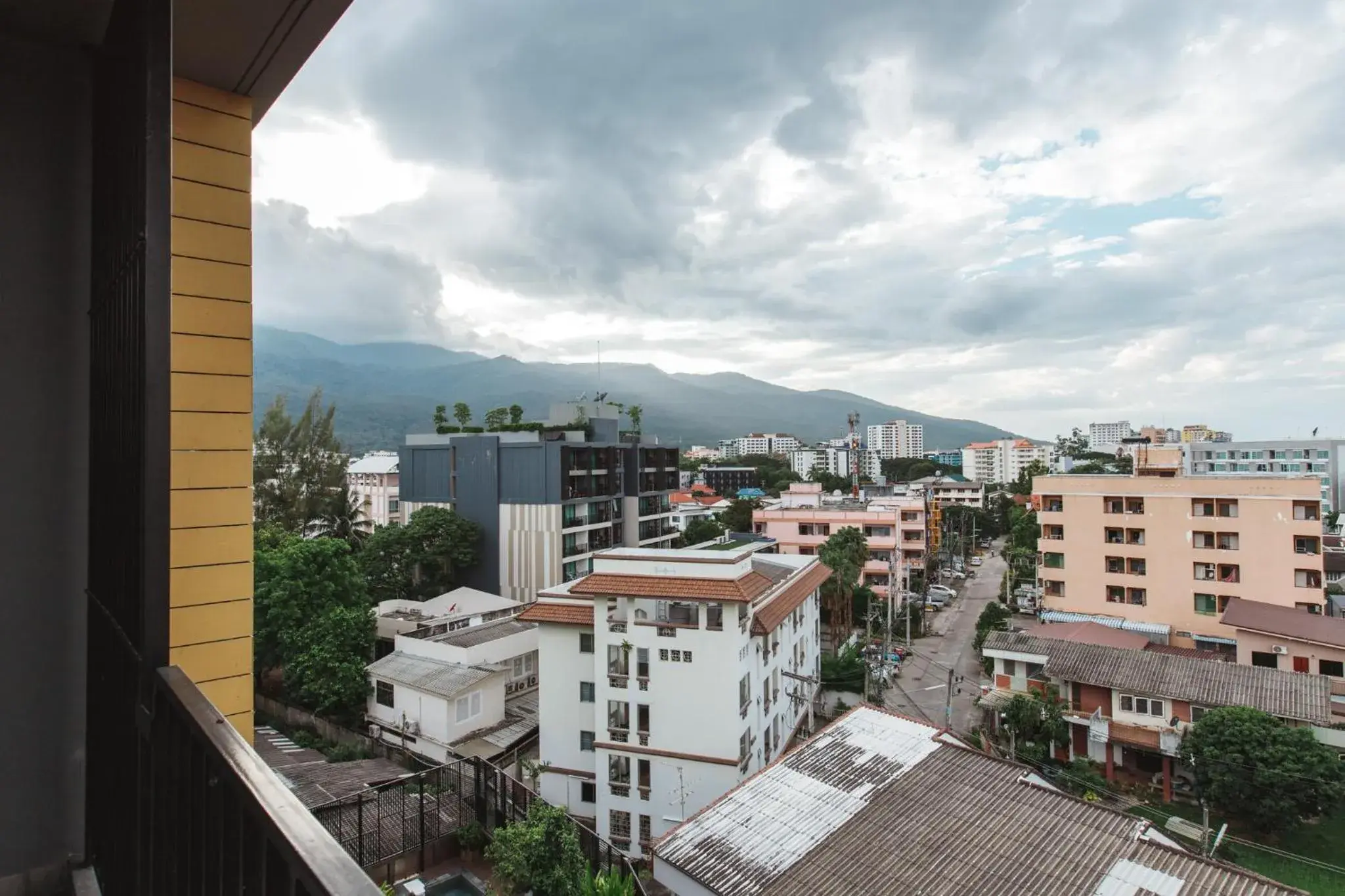 City view in Sanae' Hotel Chiang Mai