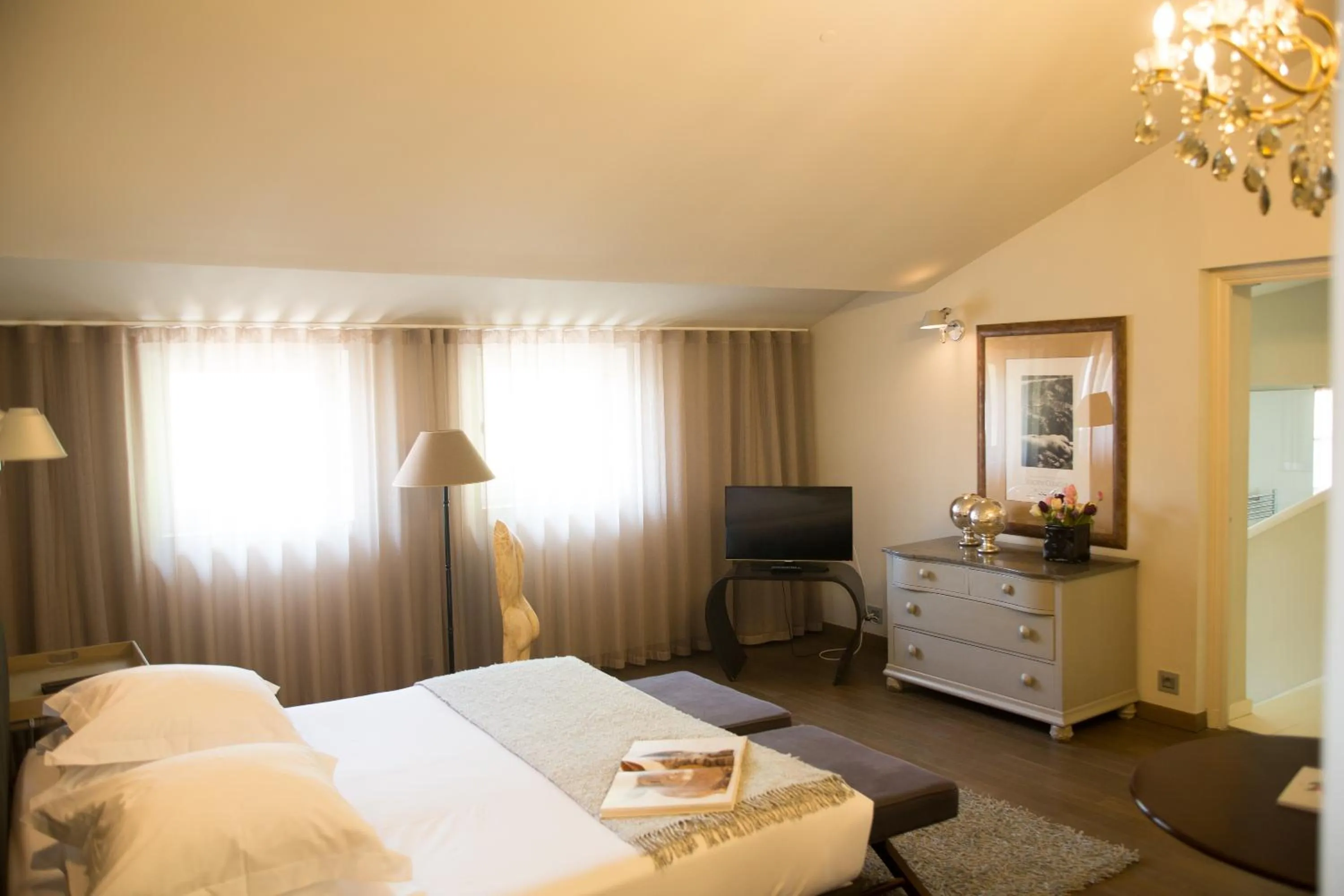 Bedroom, Bed in Le Prieure