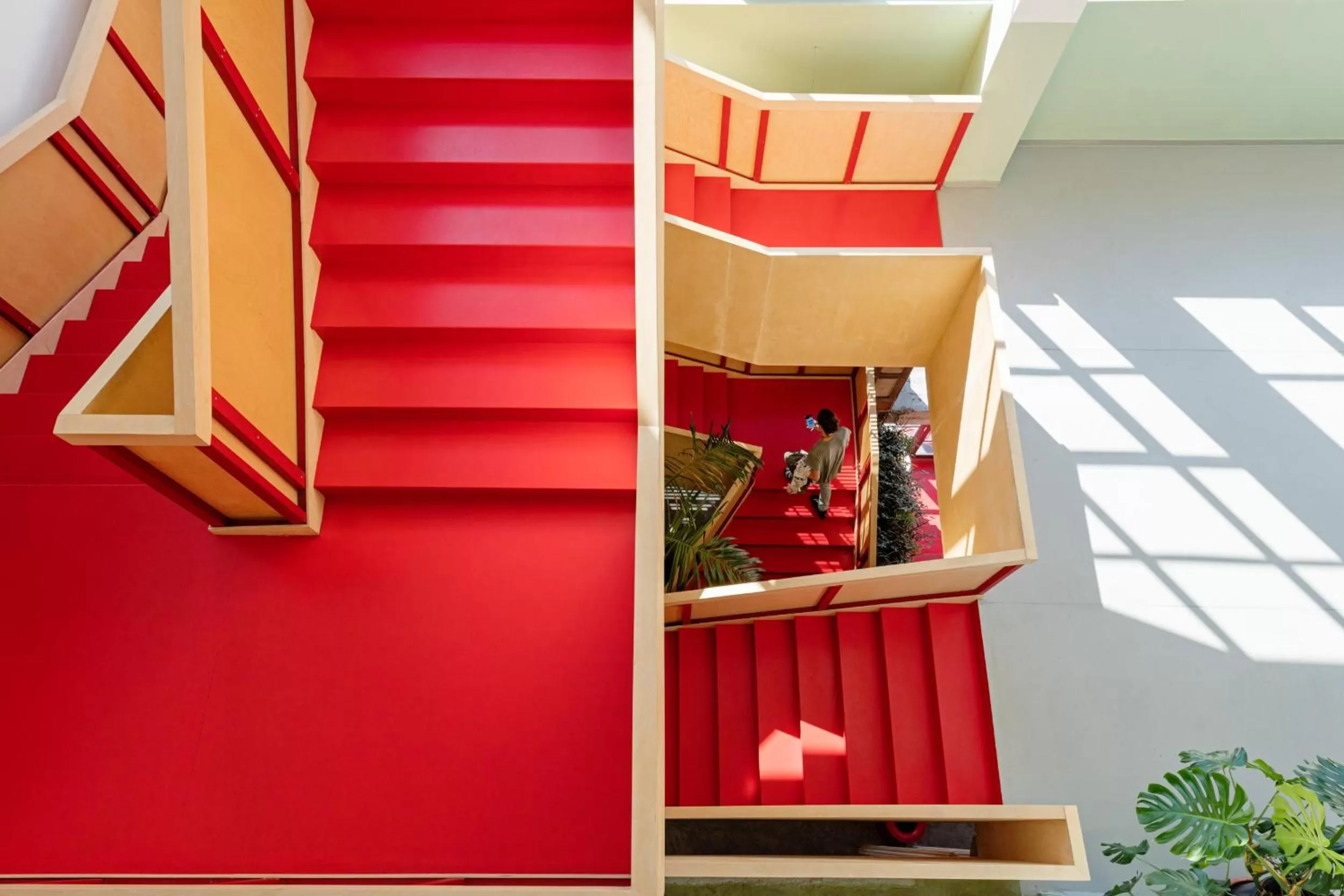 Decorative detail in Fabrika Hostel & Suites