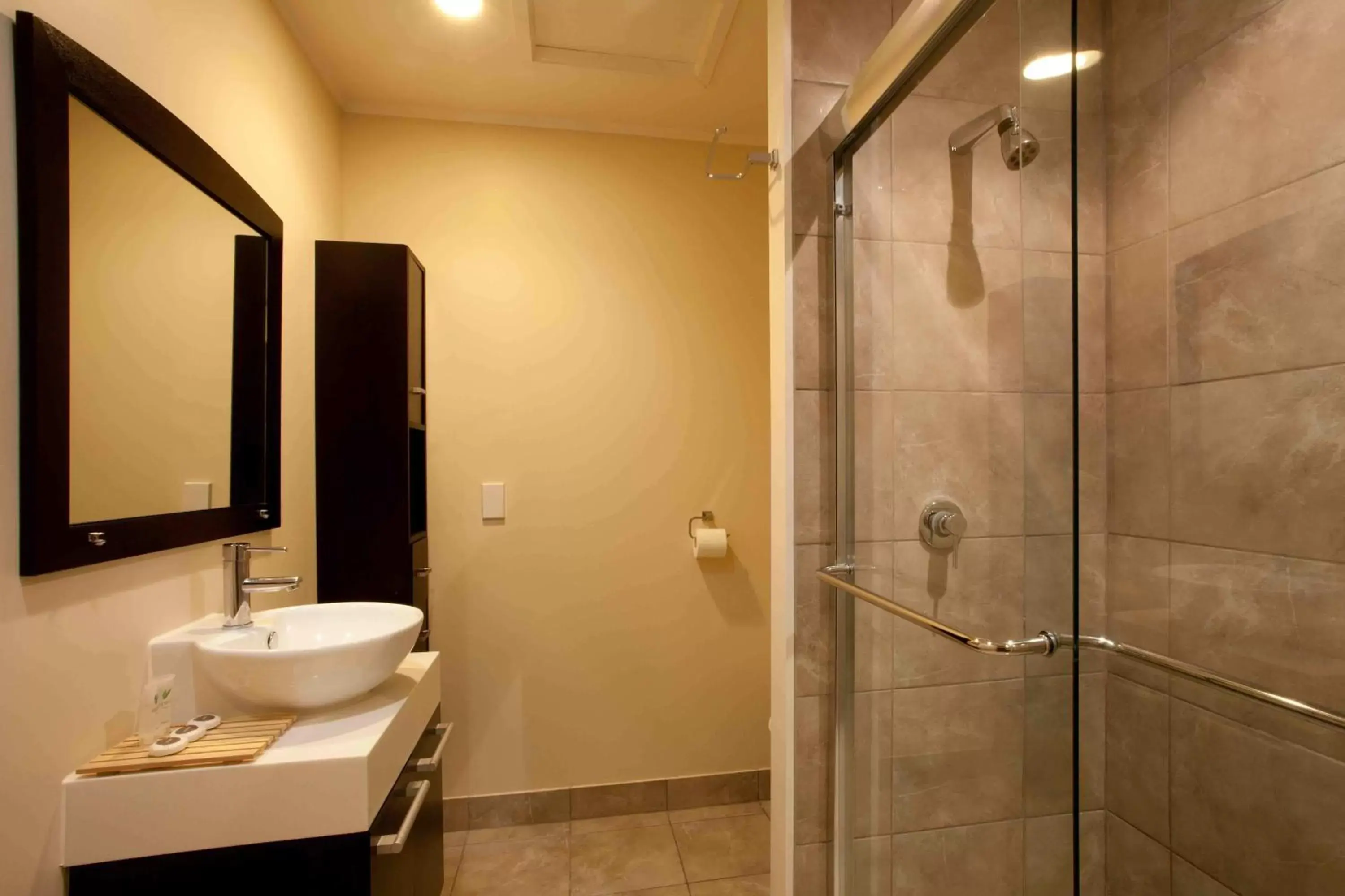 Bathroom in Auckland Airport Kiwi Hotel Bathroom in Auckland Airport Kiwi Hotel