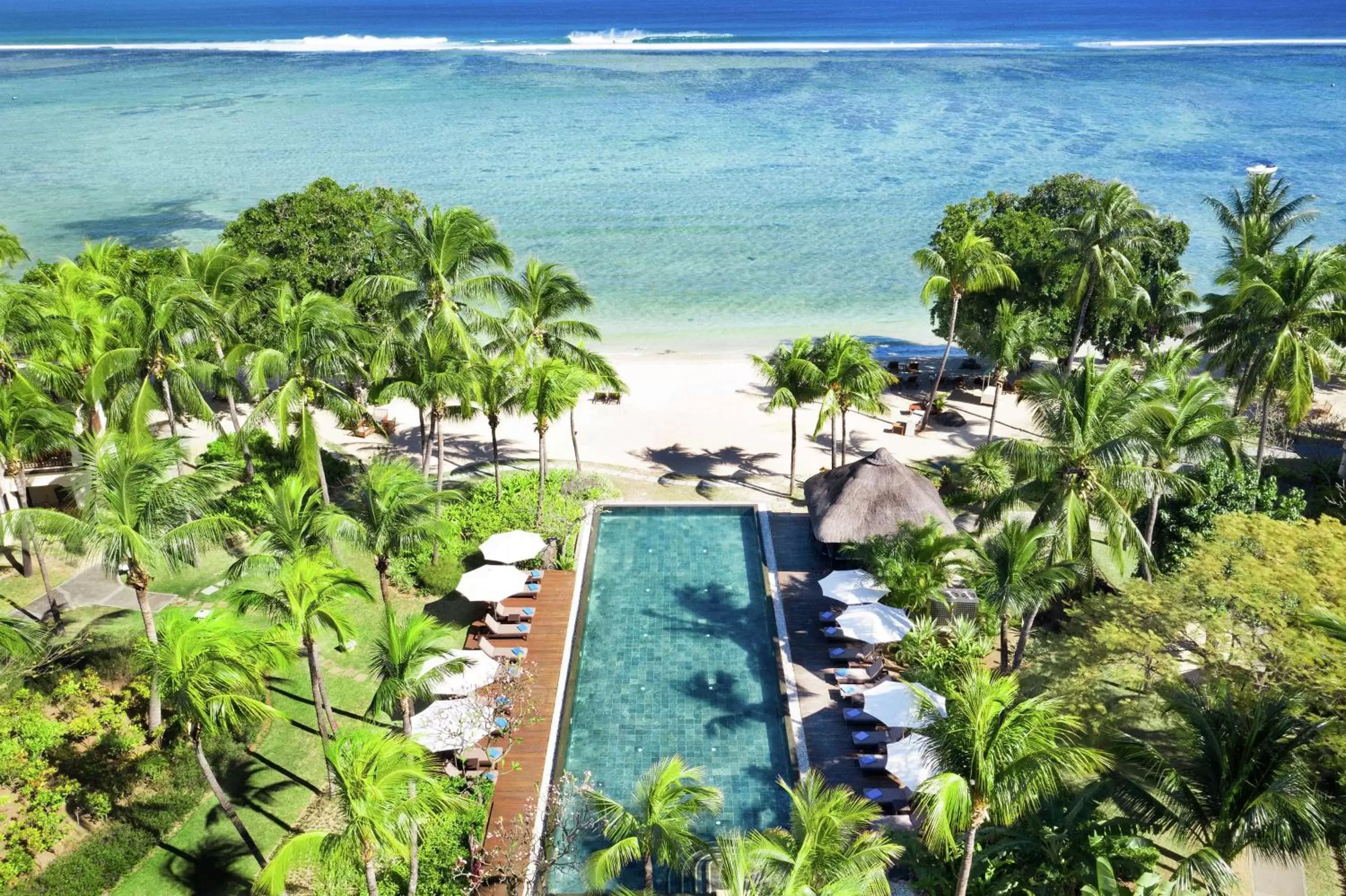 Pool View in Hilton Mauritius Resort & Spa