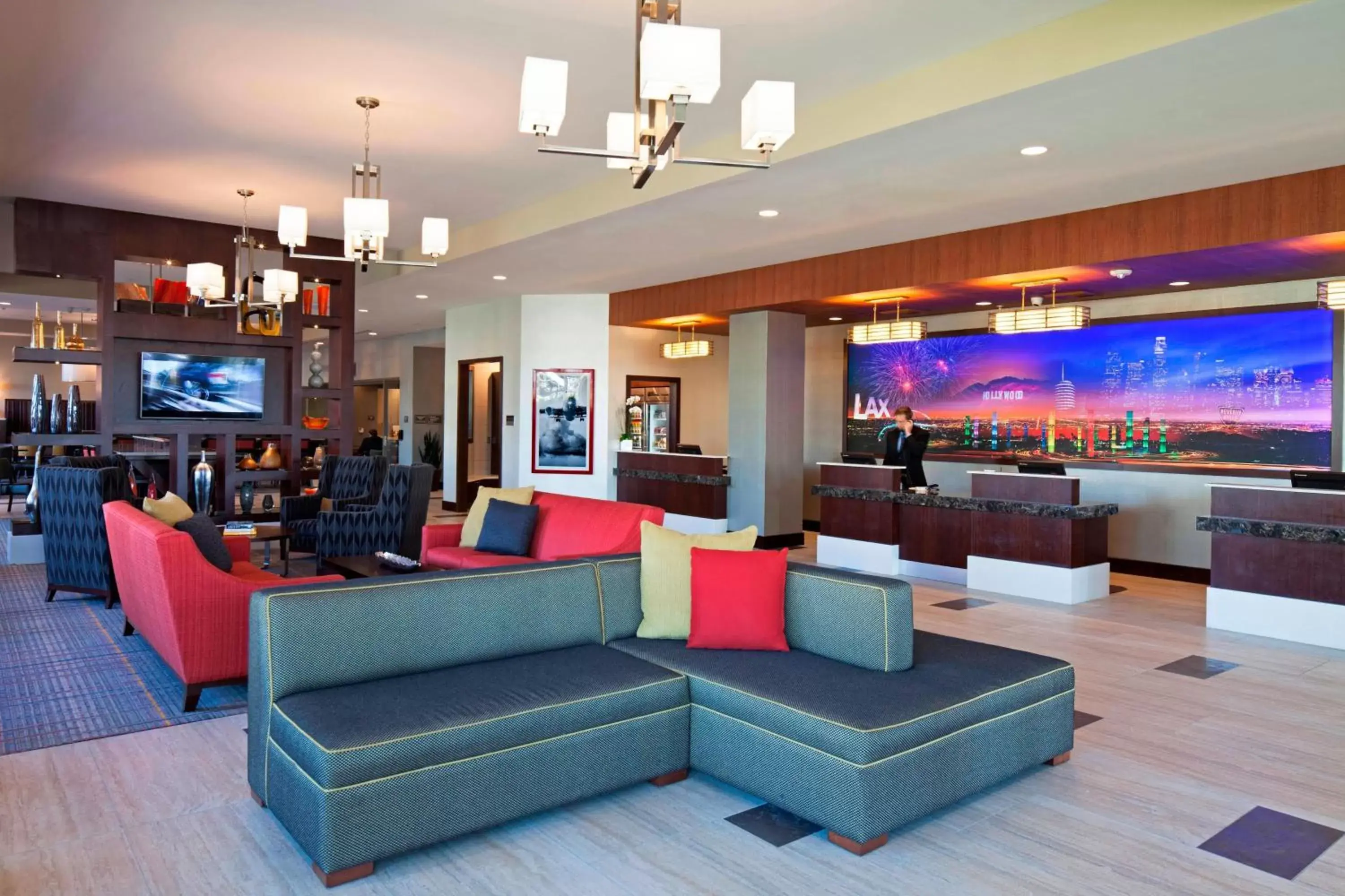 Lobby or reception in Residence Inn by Marriott Los Angeles LAX/Century Boulevard