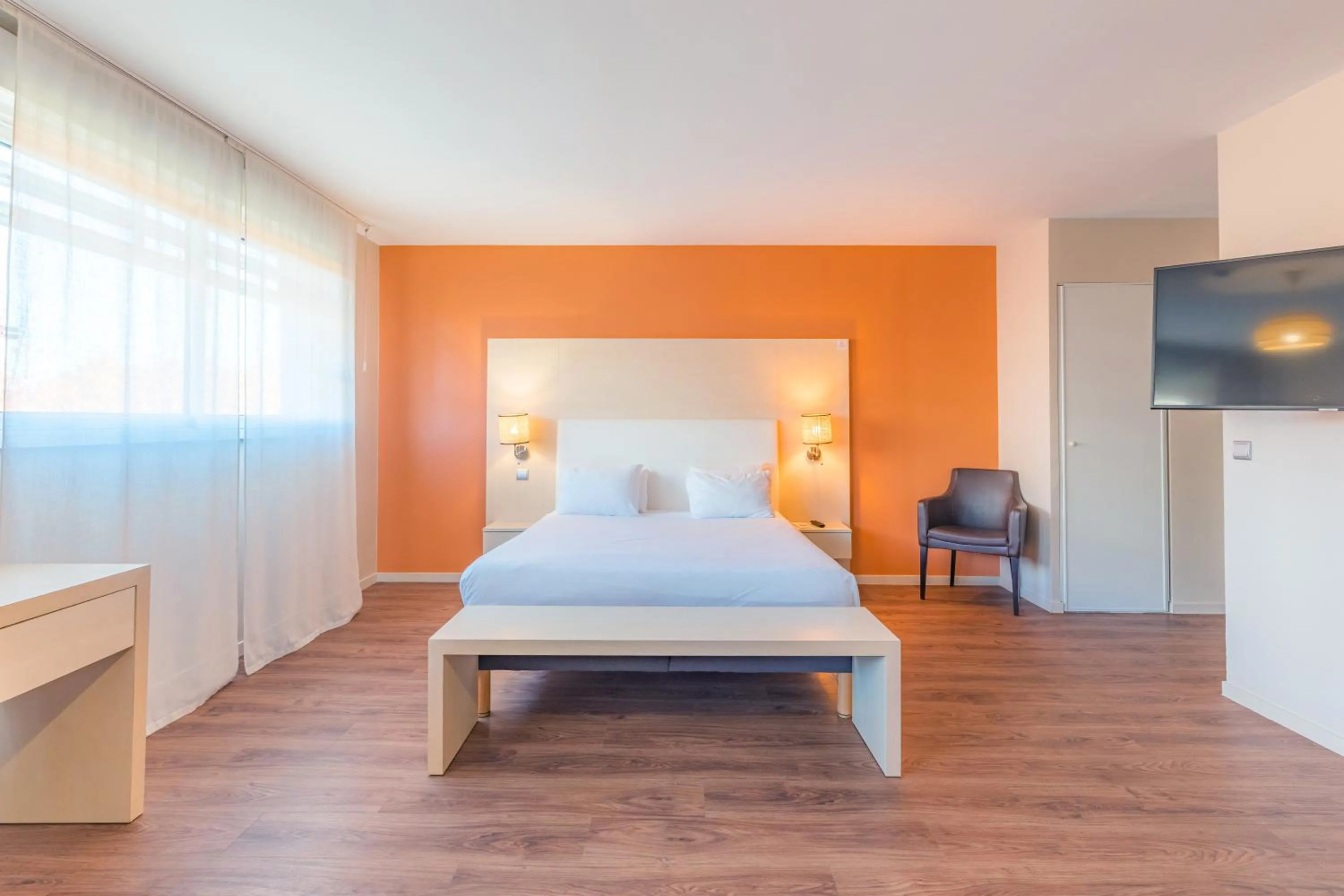 Bed in Appart’City Confort Montpellier Ovalie I