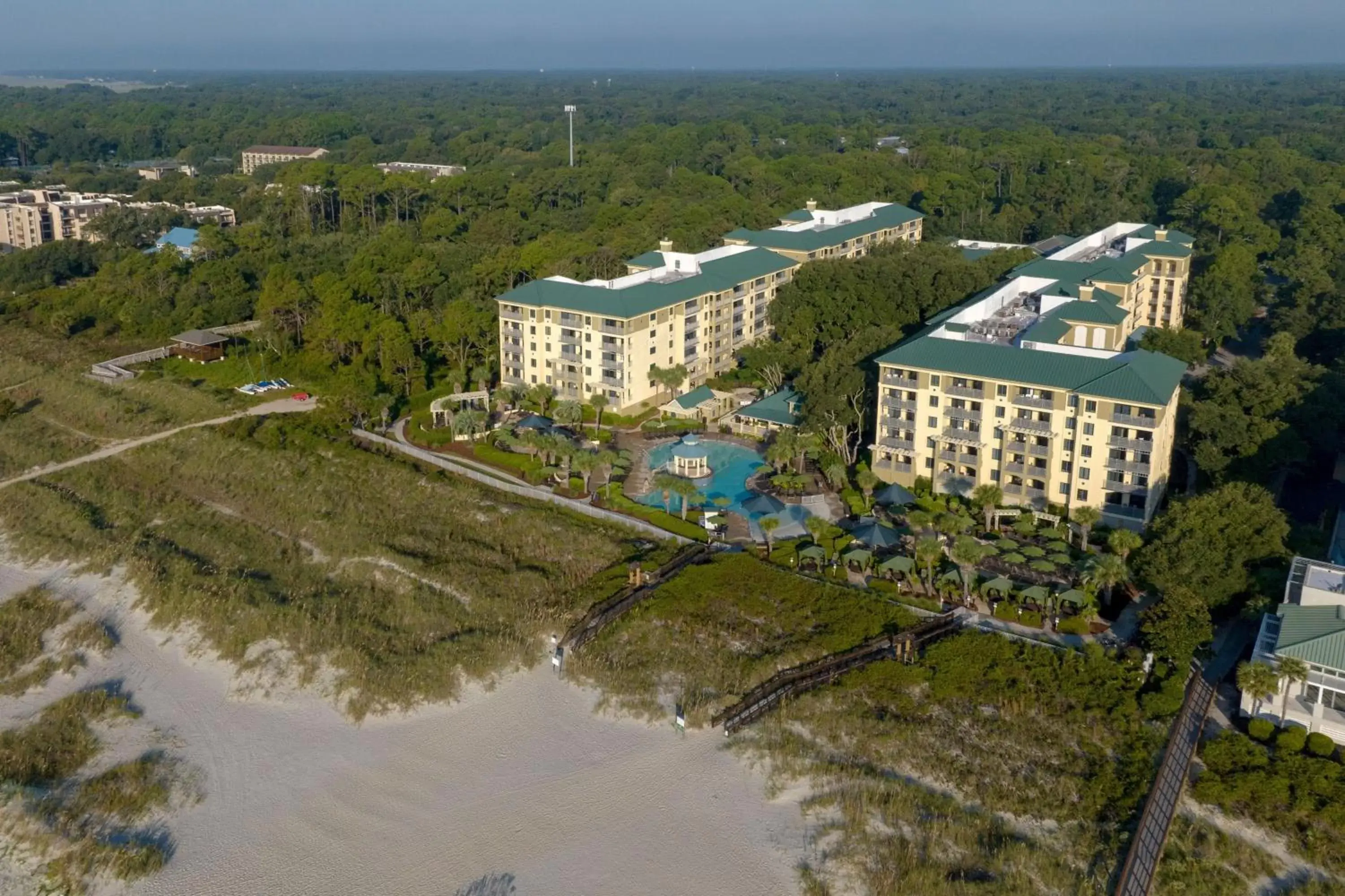 Property building, Bird's-eye View in Marriott's Barony Beach Club