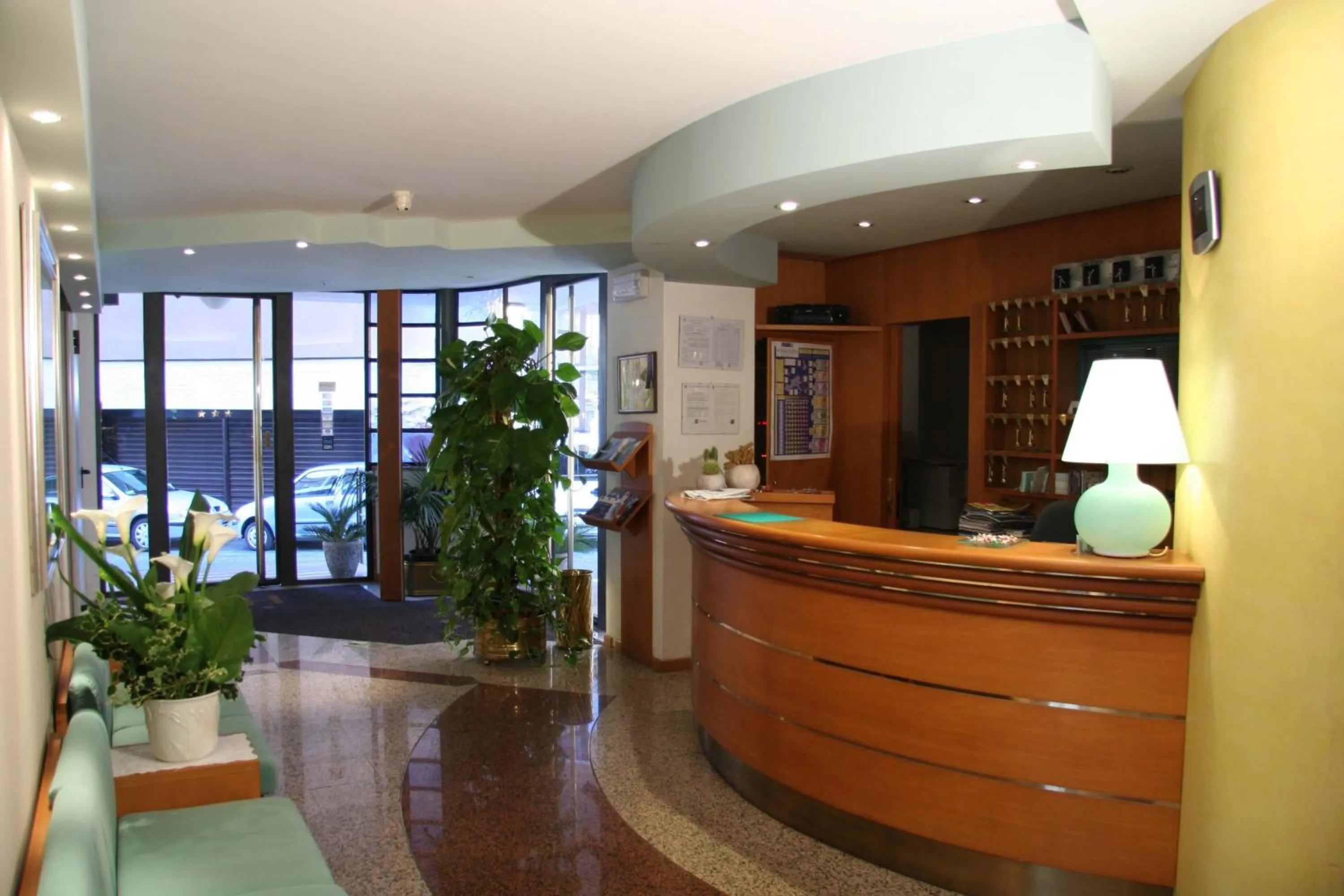 Lobby or reception in Hotel Roma