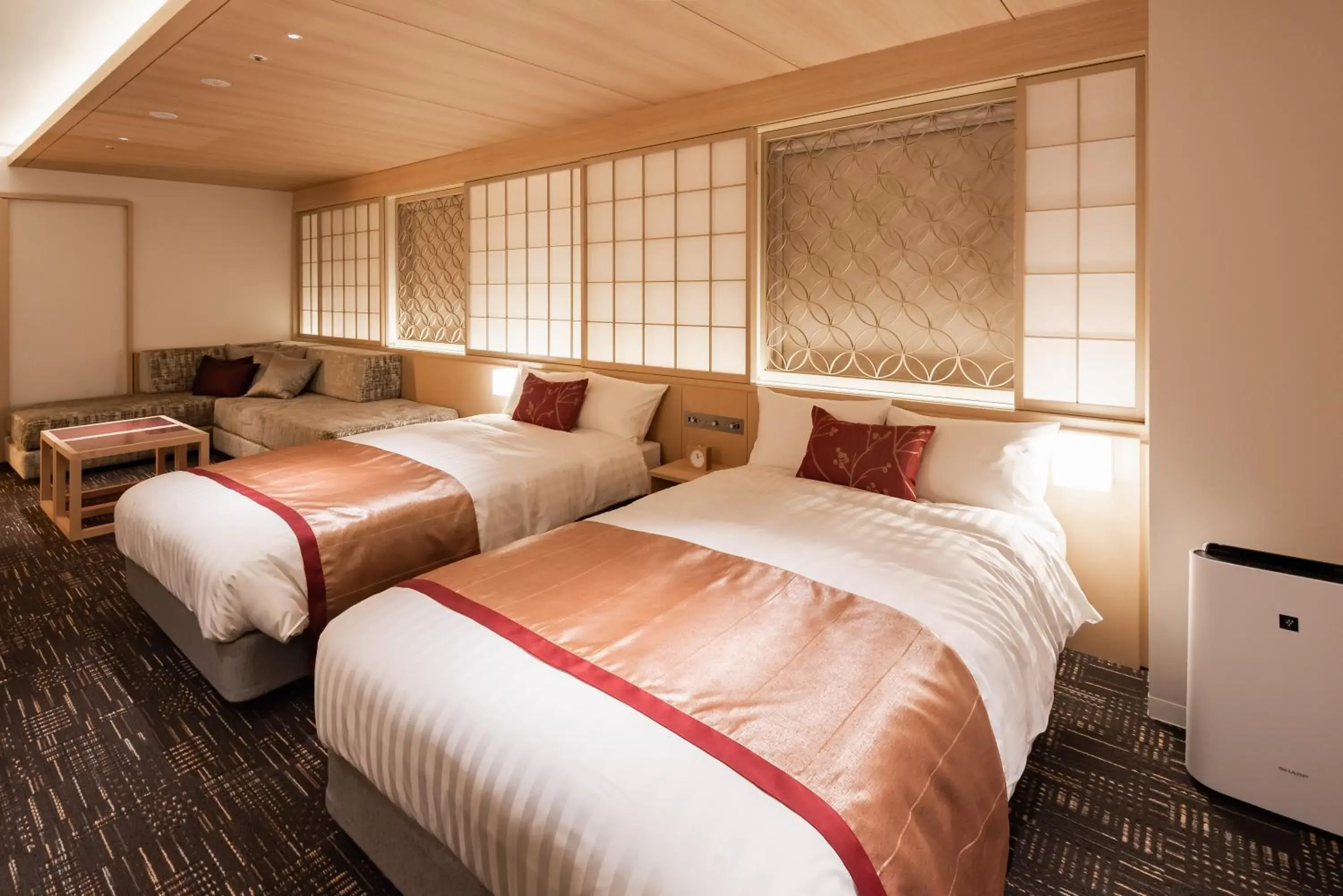 Bed in Hotel Vista Kanazawa