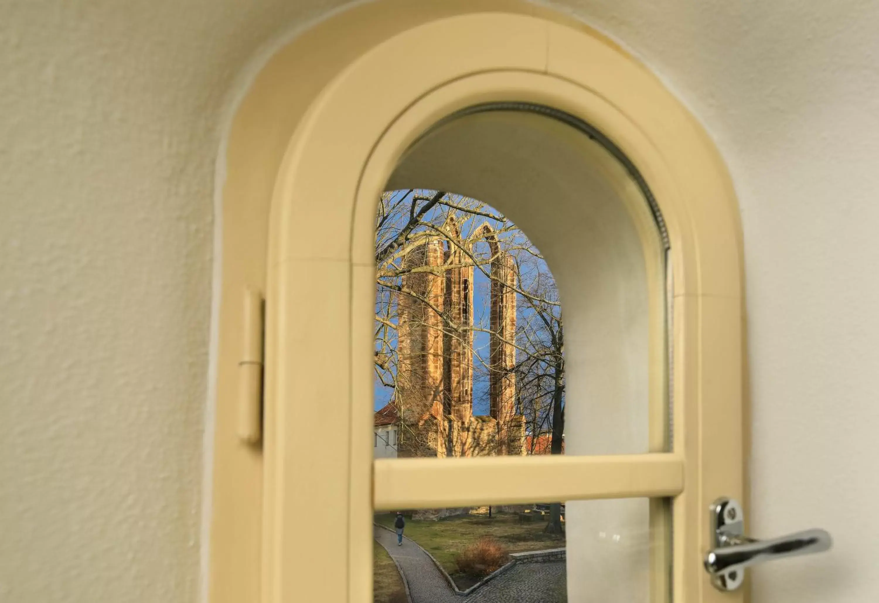 Landmark view in Bellevue Hotel Benešov Landmark view in Bellevue Hotel Benešov