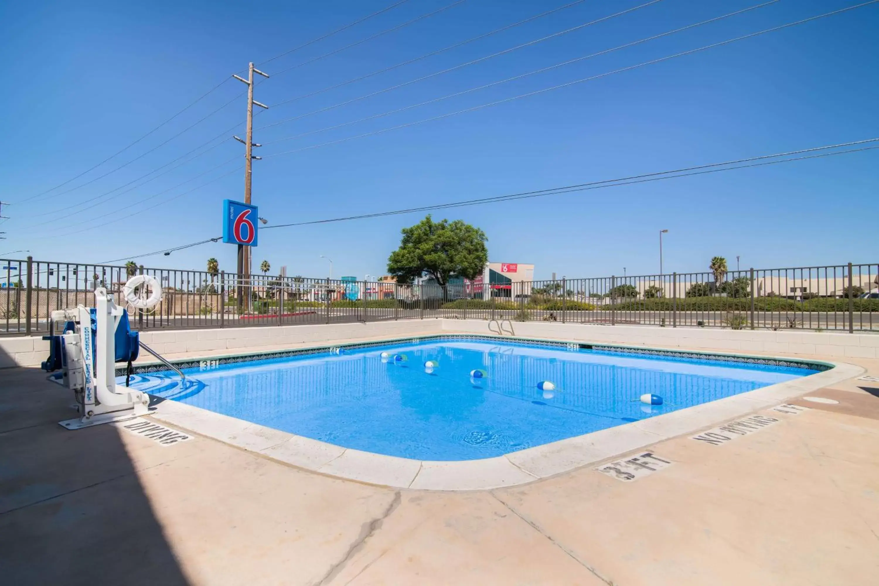 On site, Swimming Pool in Motel 6-Moreno Valley, CA - Perris