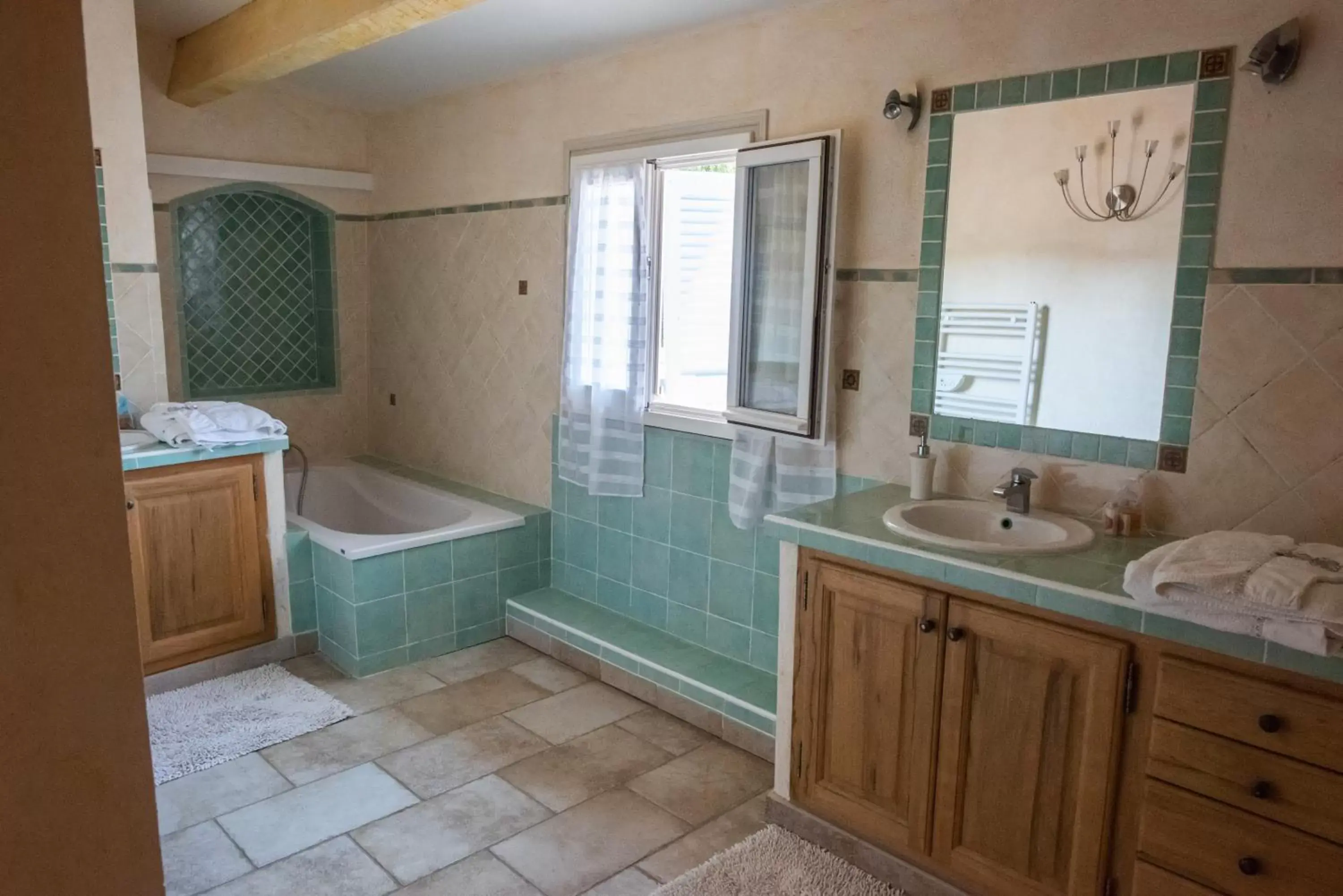 Bathroom in Chateau de Sainte Croix